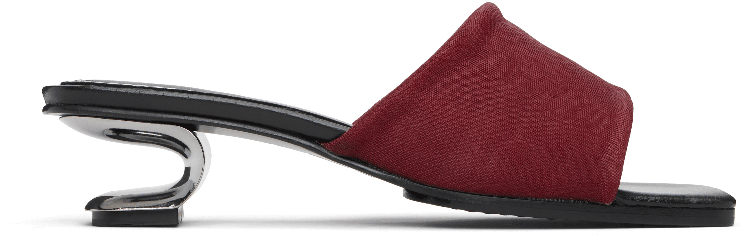 Red Sarah Heeled Sandals - Image 1