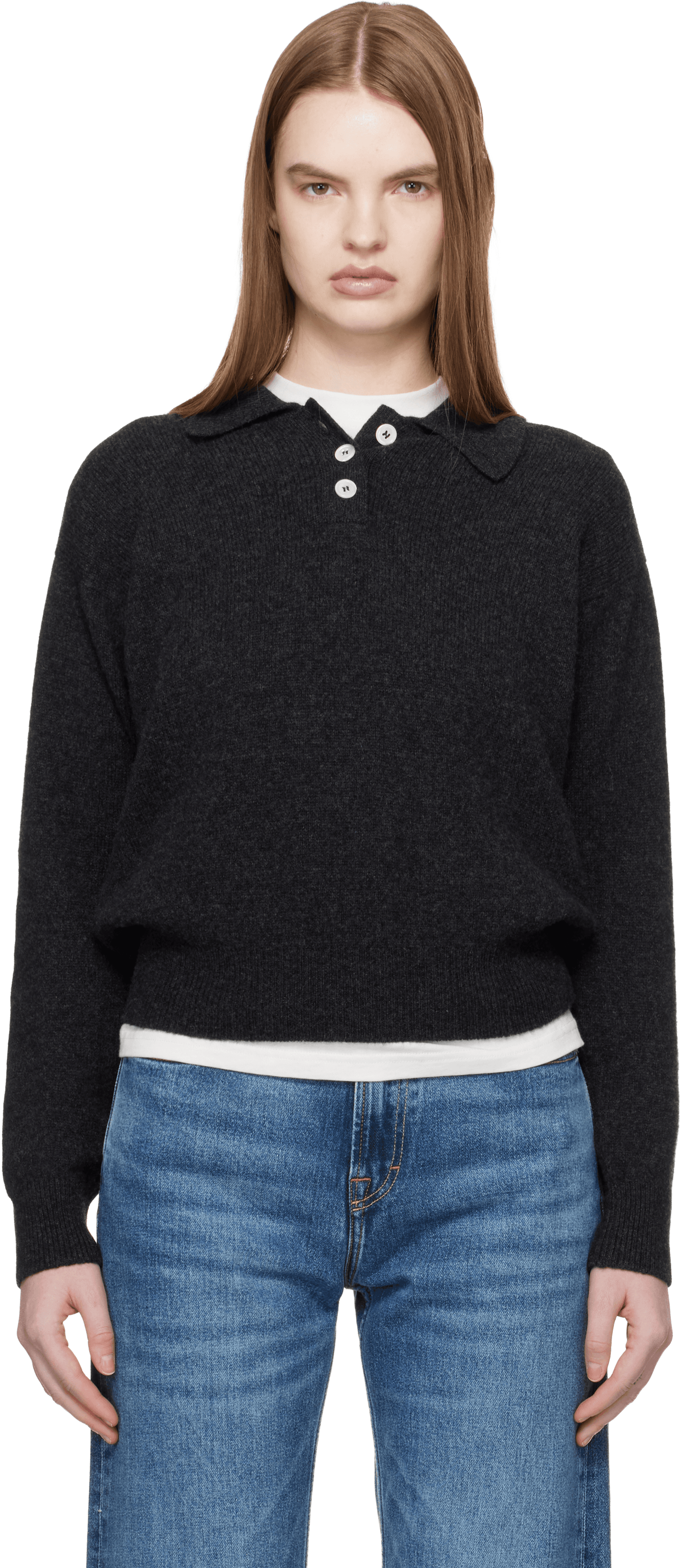 Gray Edith Polo - Image 1