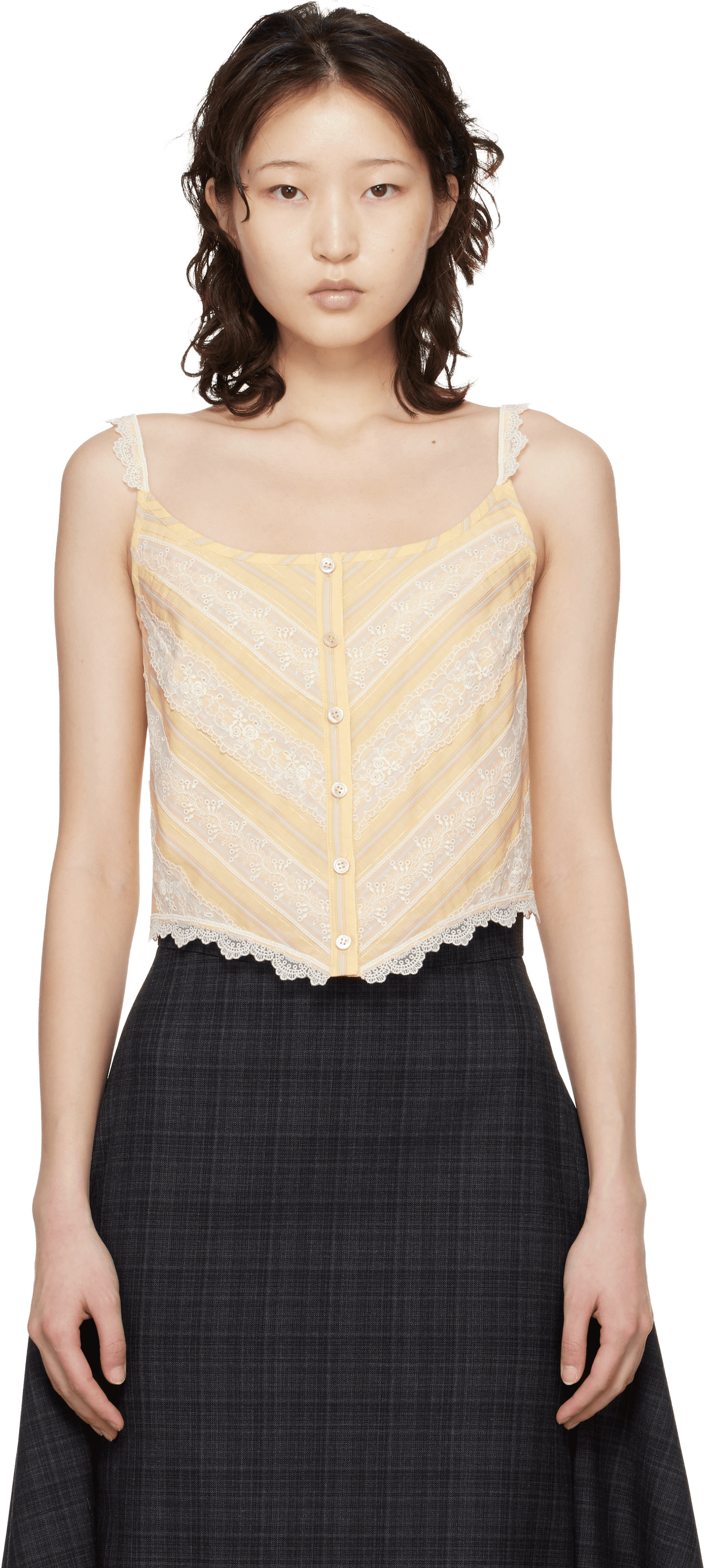 Yellow Corset Top - Image 1