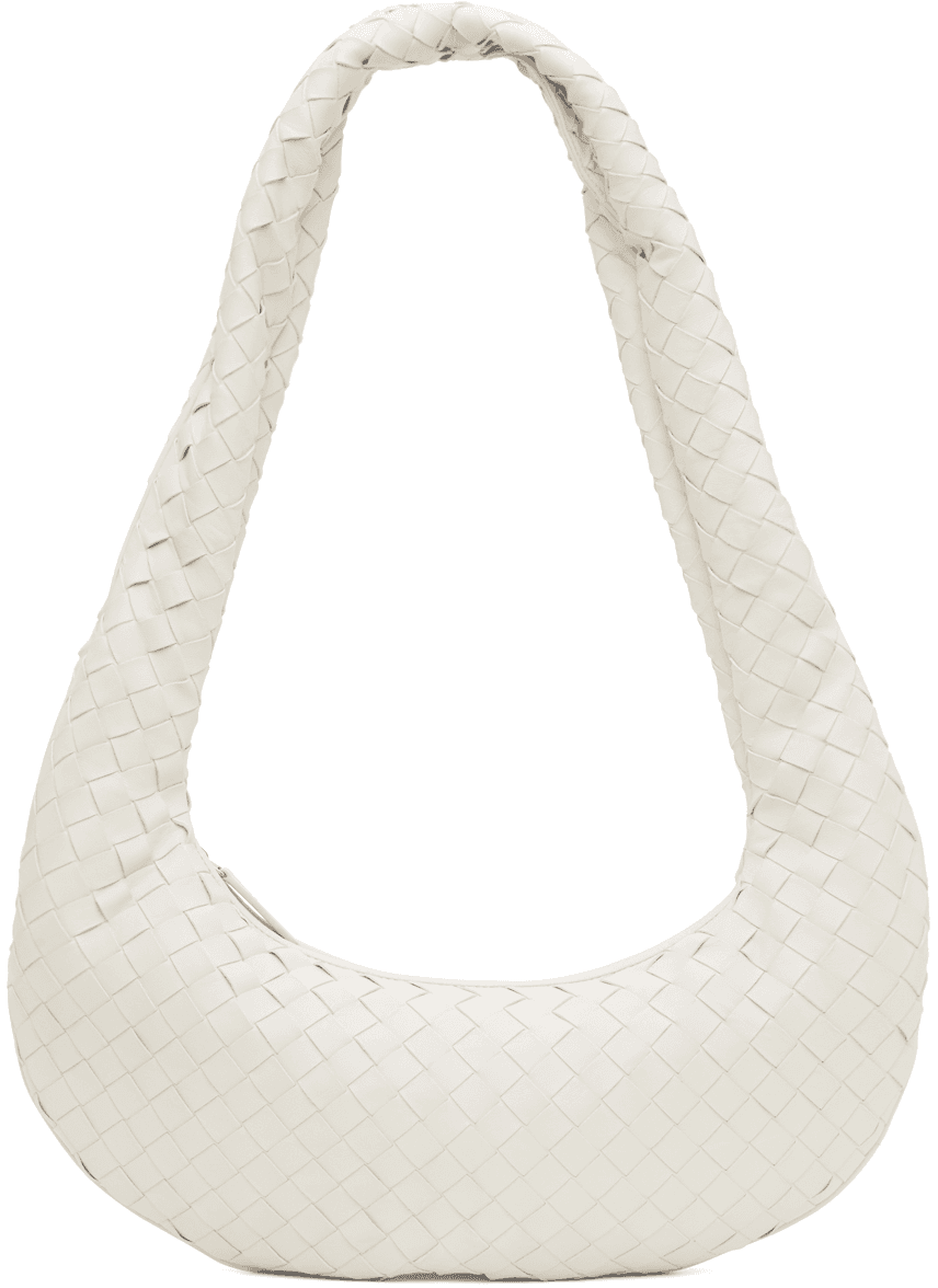 White Zip Tote - Image 1