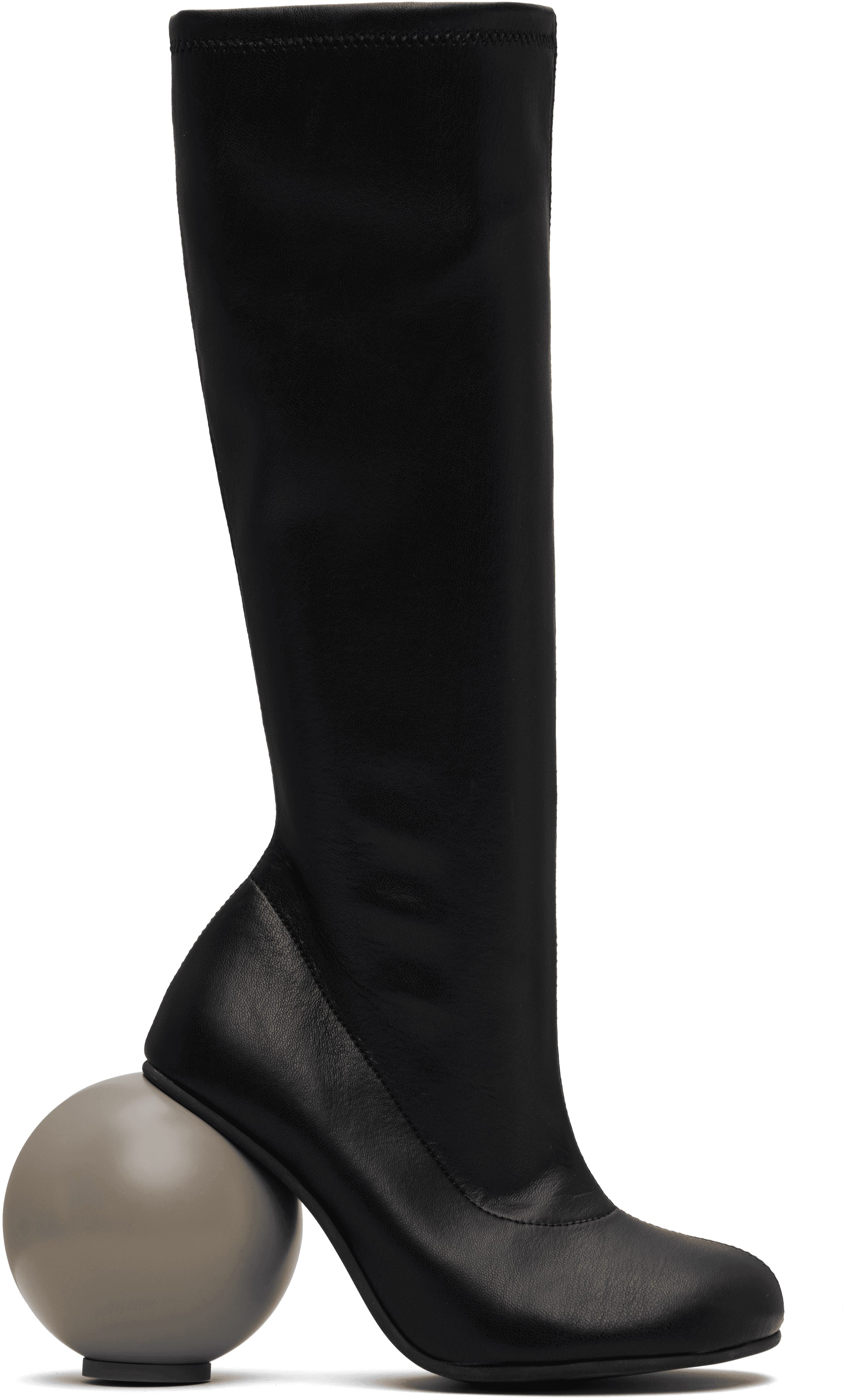 Black Ball Tall Boots - Image 1