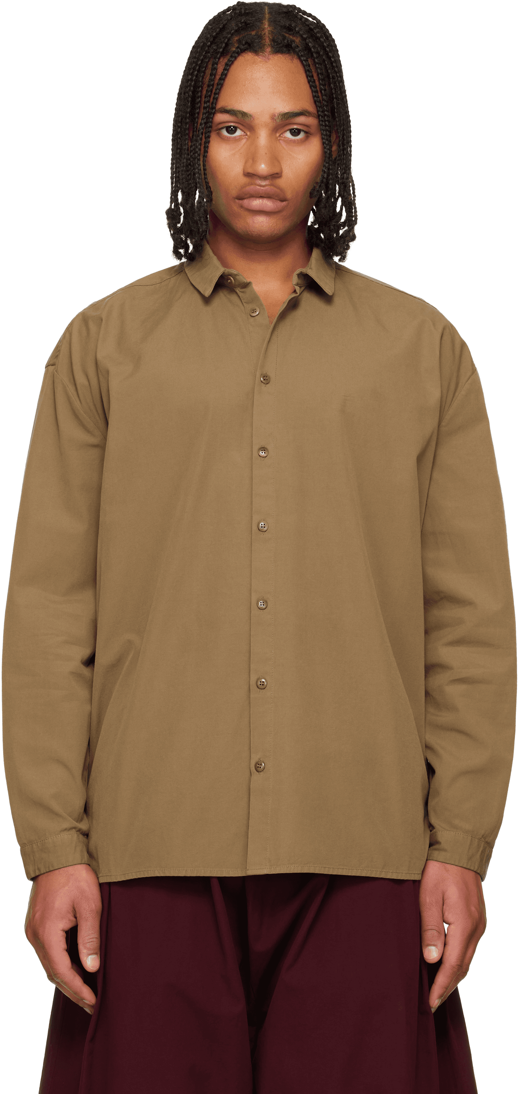 Beige 'The Draughtsman' Shirt - Image 1