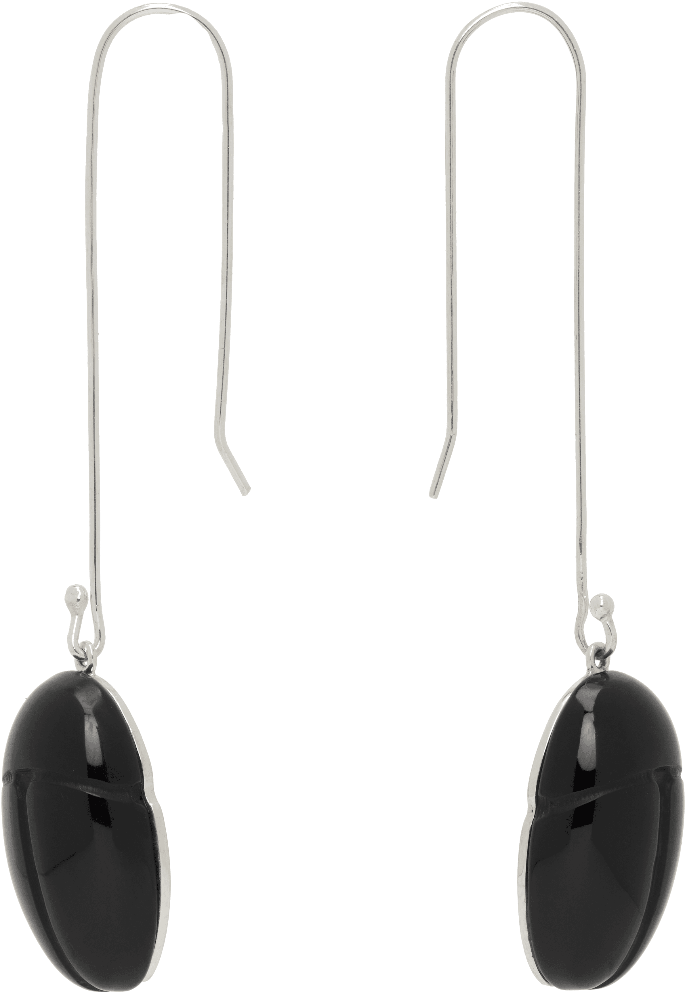 Scarab Drop Earrings - Image 1