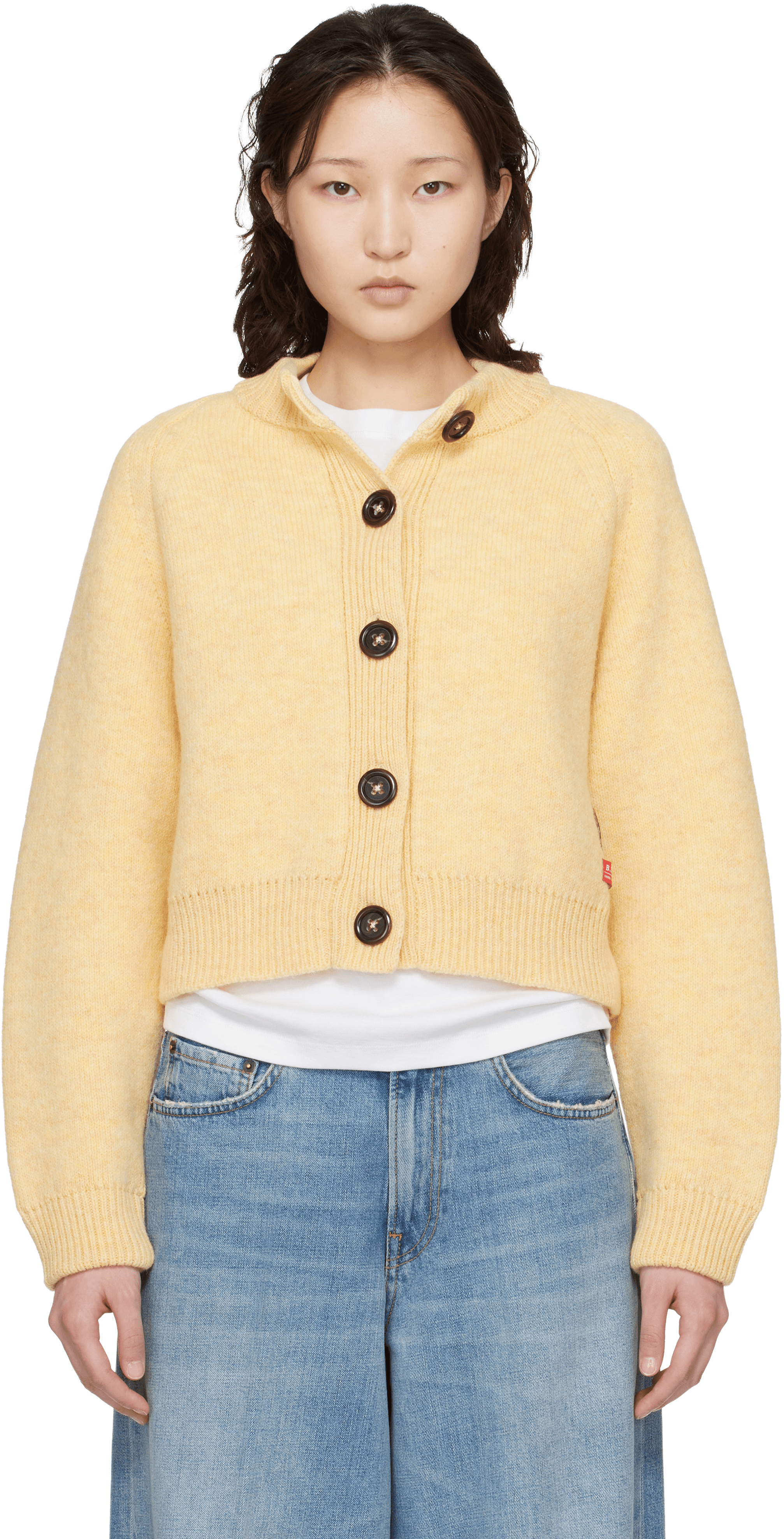 Yellow Sherman Cardigan - Image 1