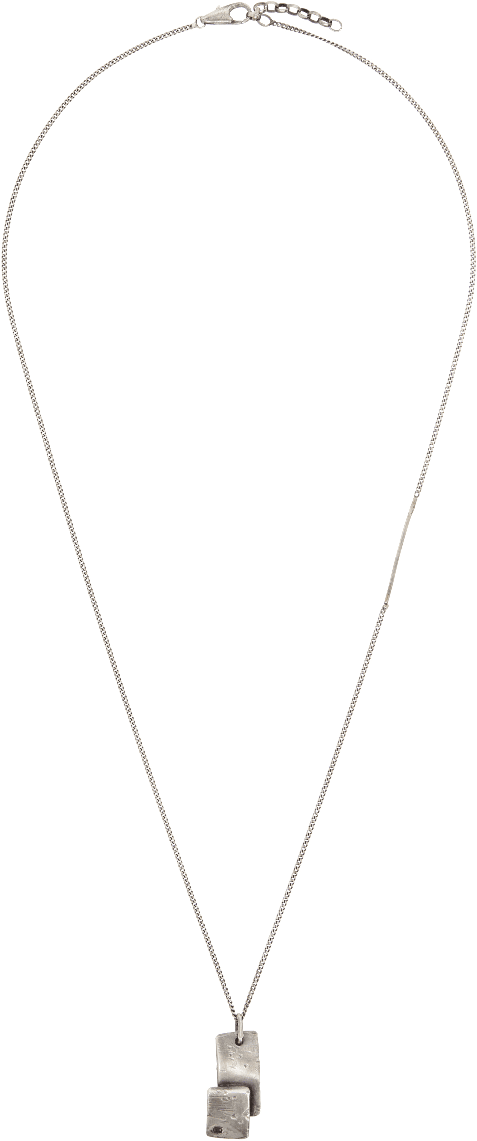 Overlap Pendant Ruby Necklace - Image 1