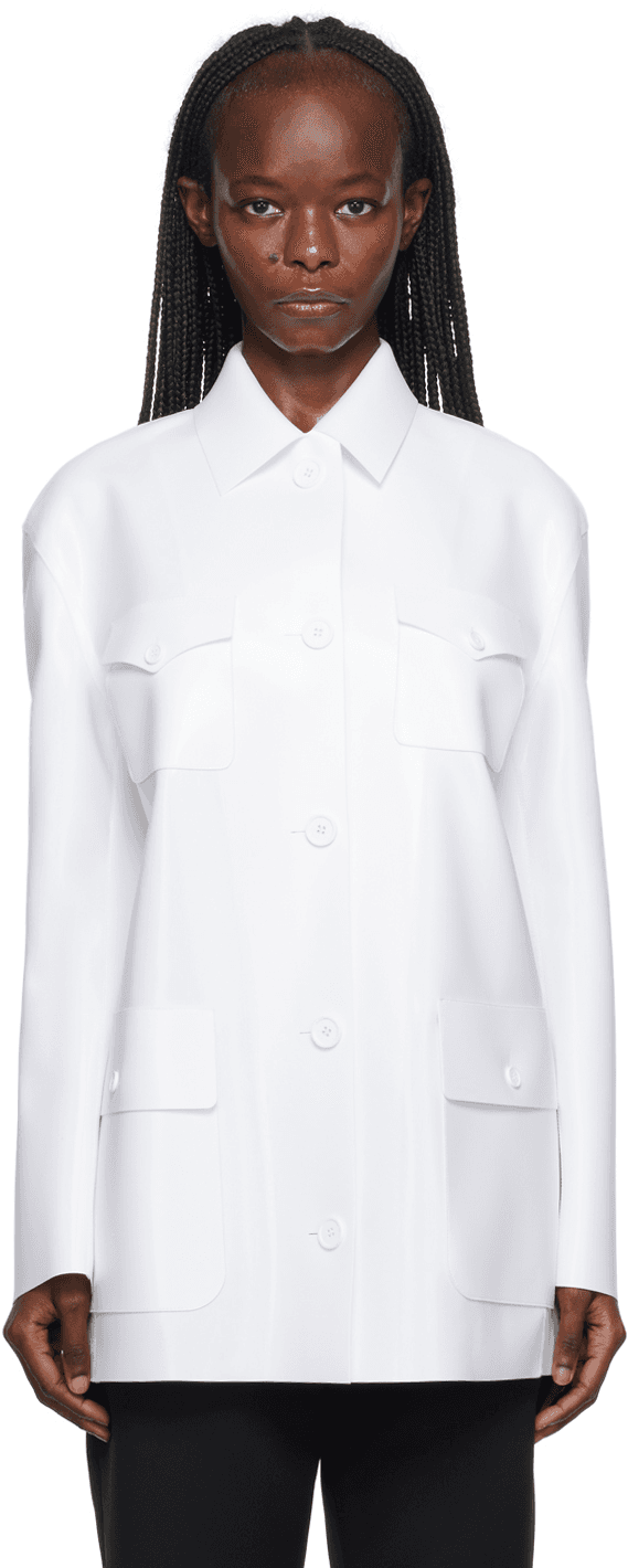 White Iconic Jacket - Image 1
