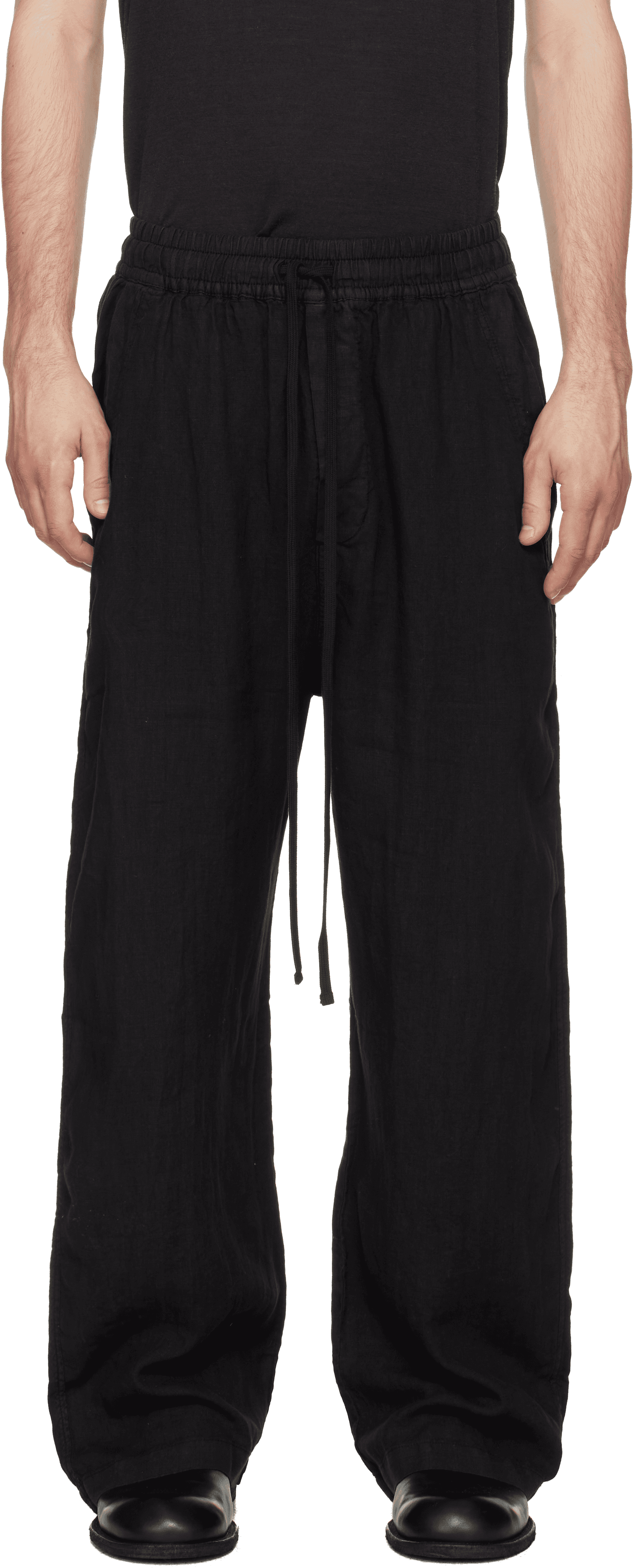 Black M P 35 Trousers - Image 1