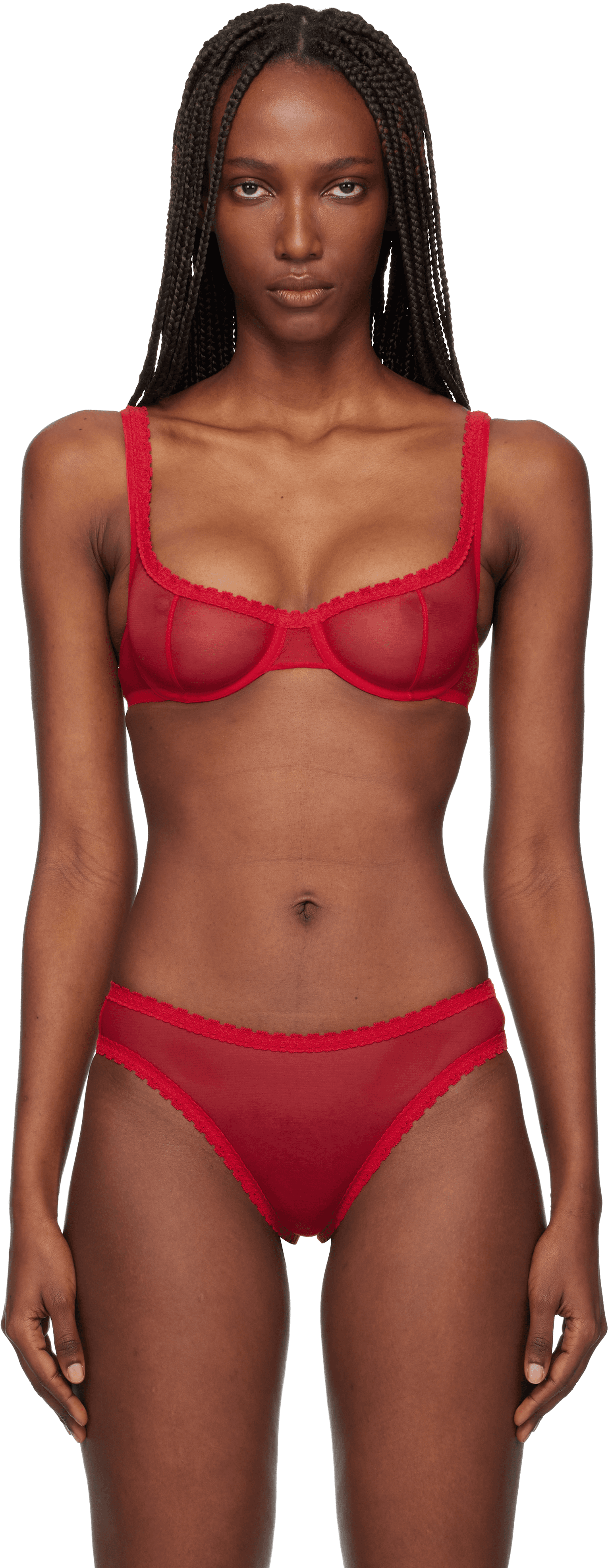 Red Moss Bra - Image 1