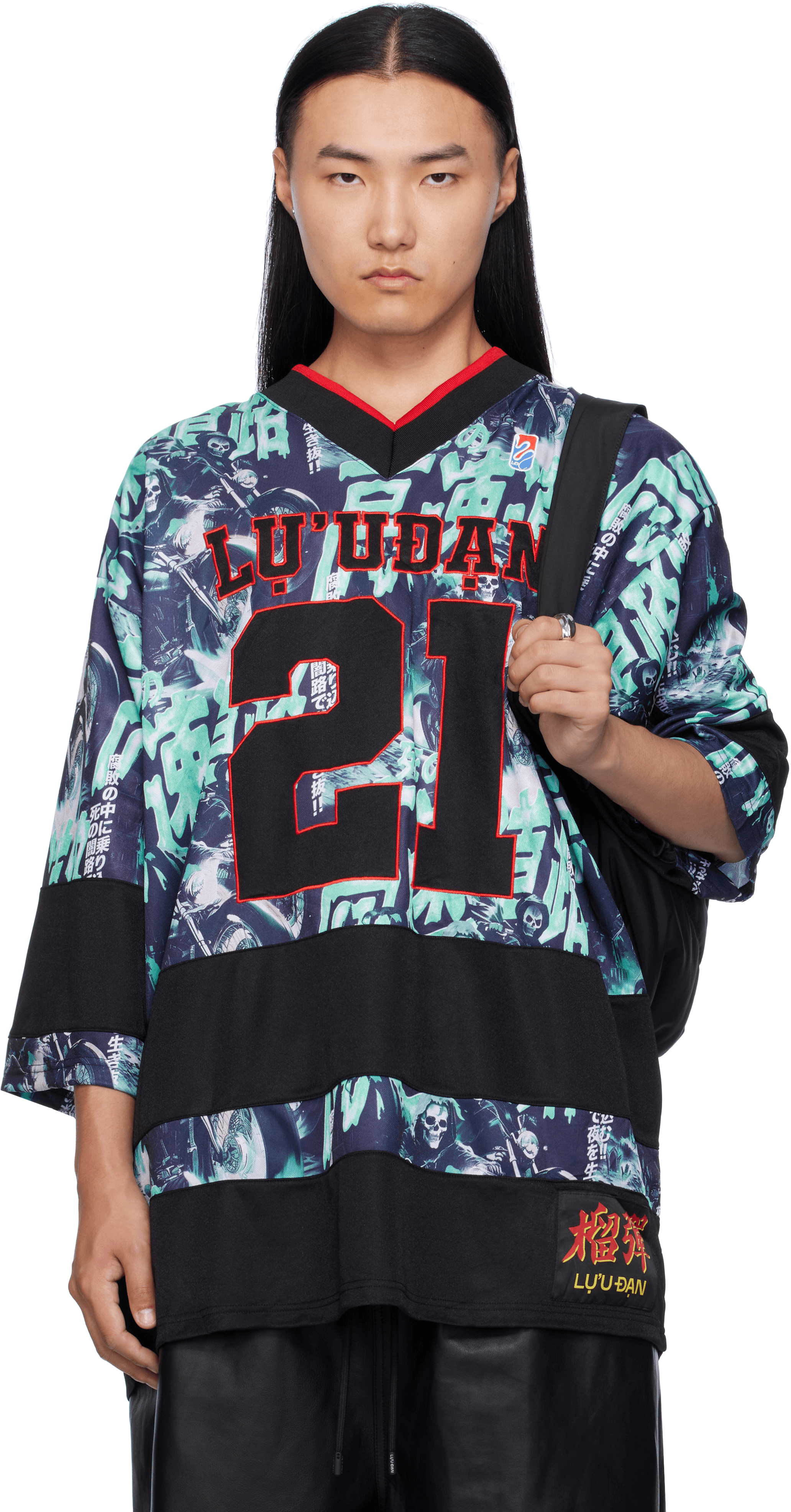 Multicolor Hockey L-D T-shirt - Image 1