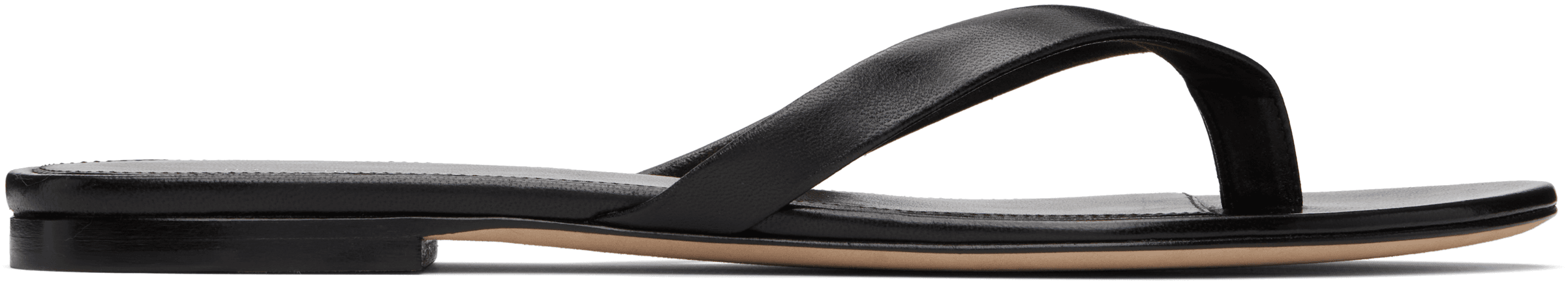 Black Sacha Flip-Flops - Image 1