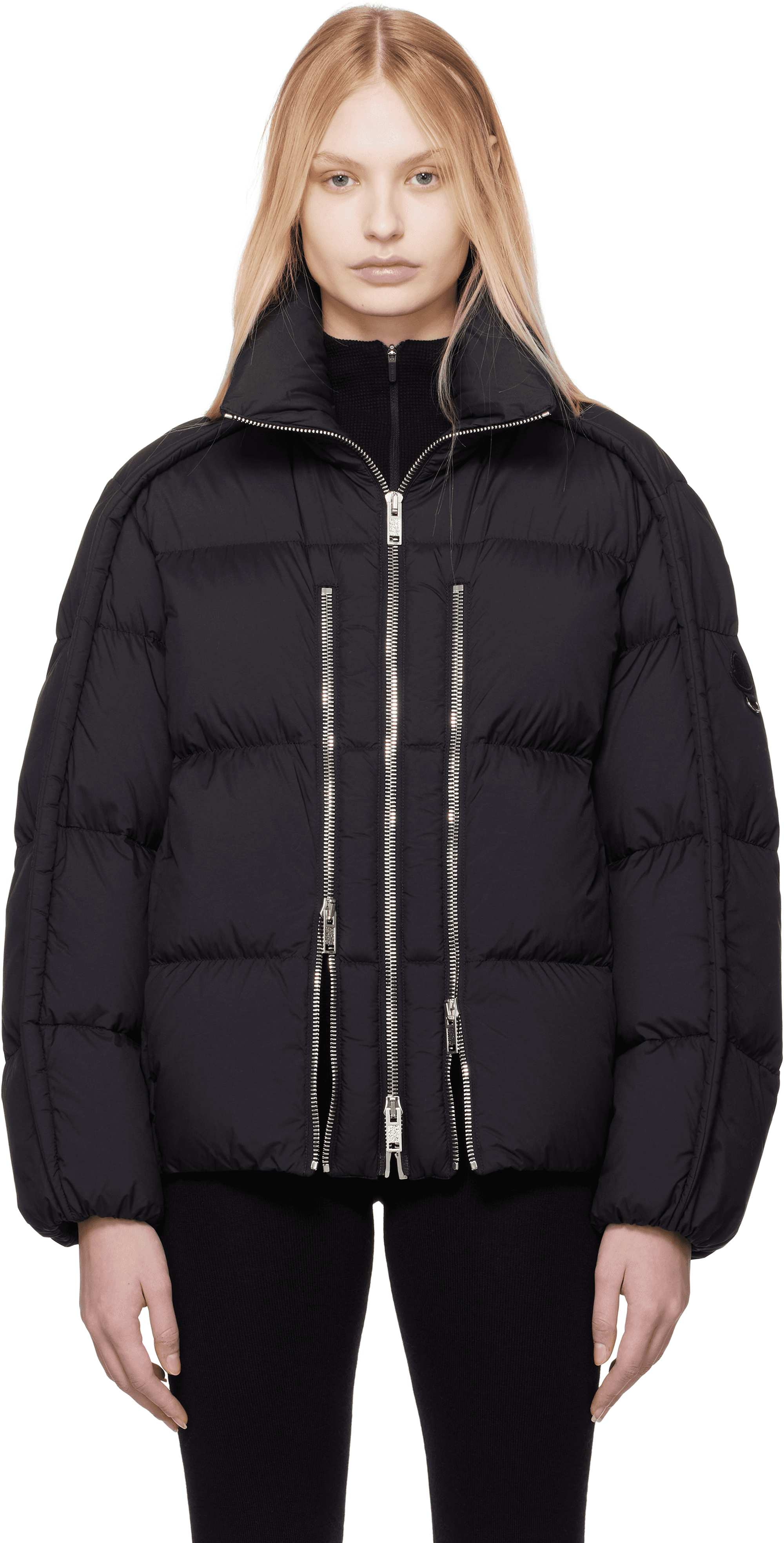 Moncler x Willow Smith Black Jayel Down Jacket - Image 1