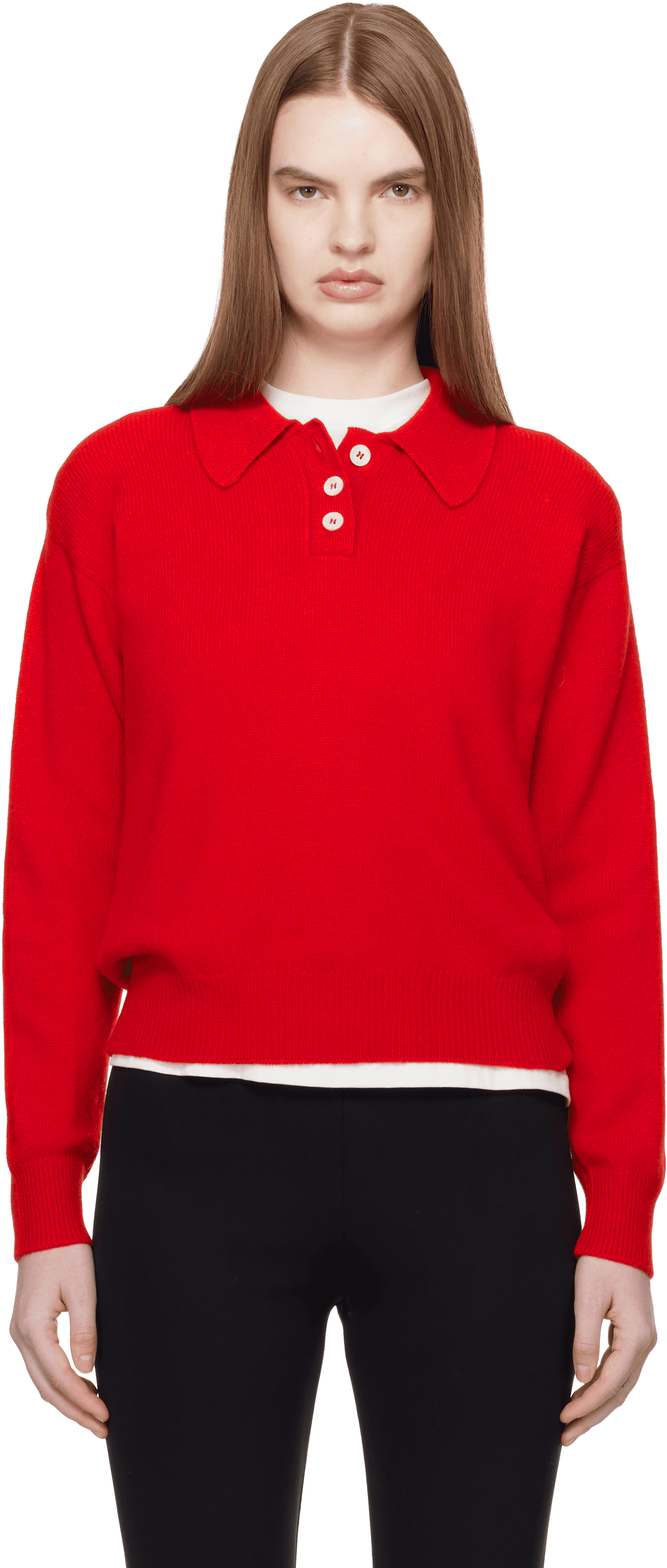Red Edith Polo - Image 1