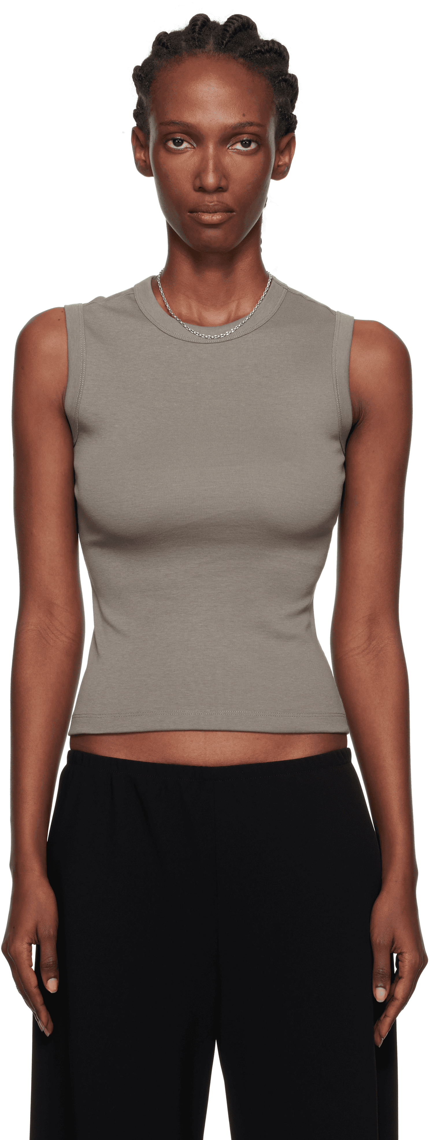 Taupe Esmé Tank Top - Image 1