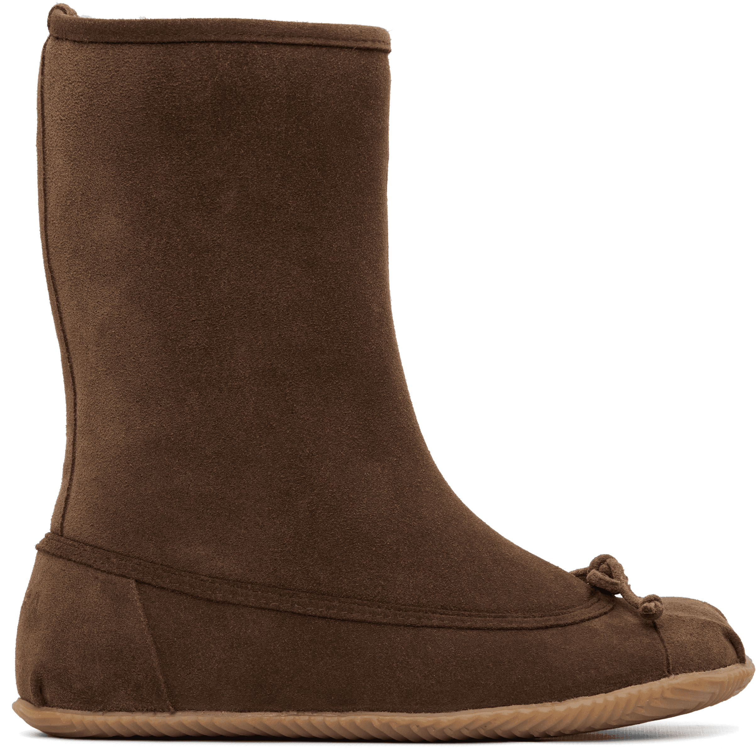 Brown Tall Baby Boots - Image 1