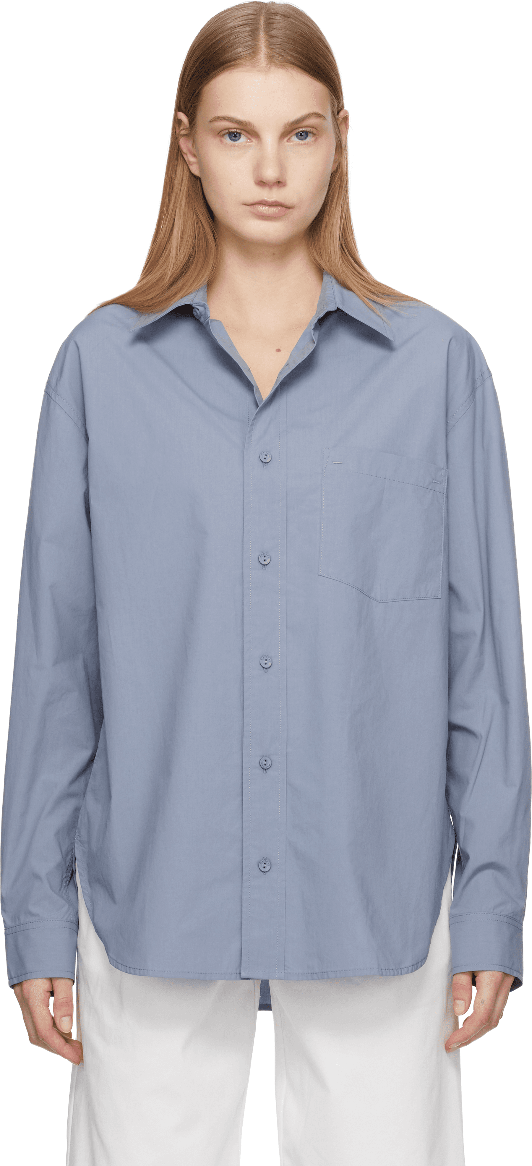 Blue Relaxed Shirt - Image 1