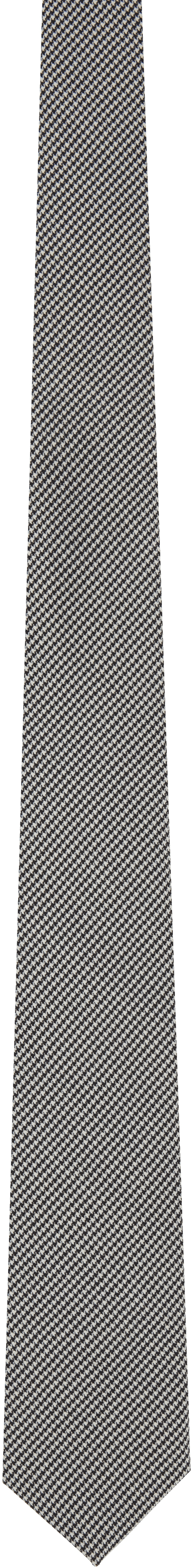 Black & White Classic Tie - Image 1