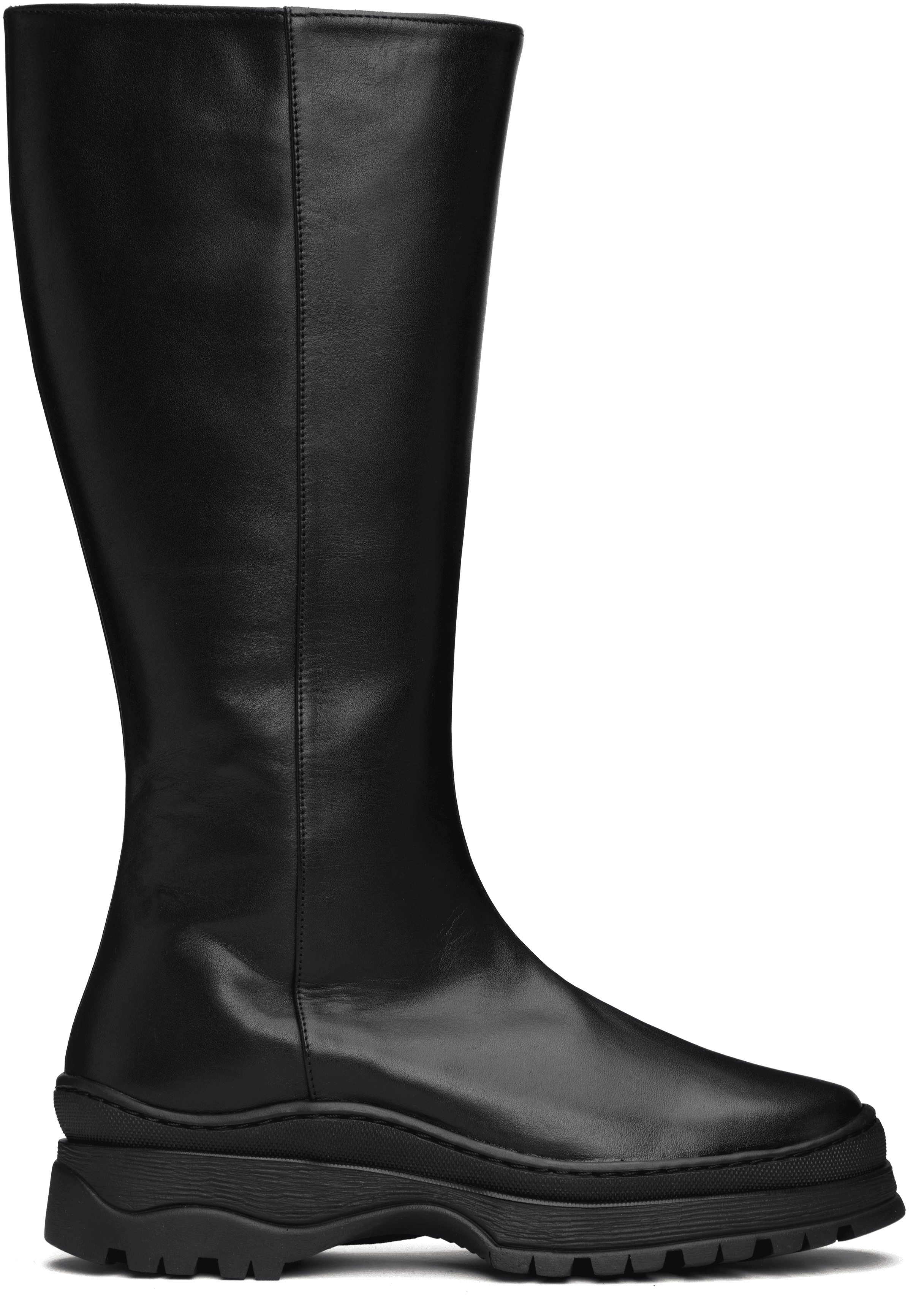 Black Anna Tall Boots - Image 1