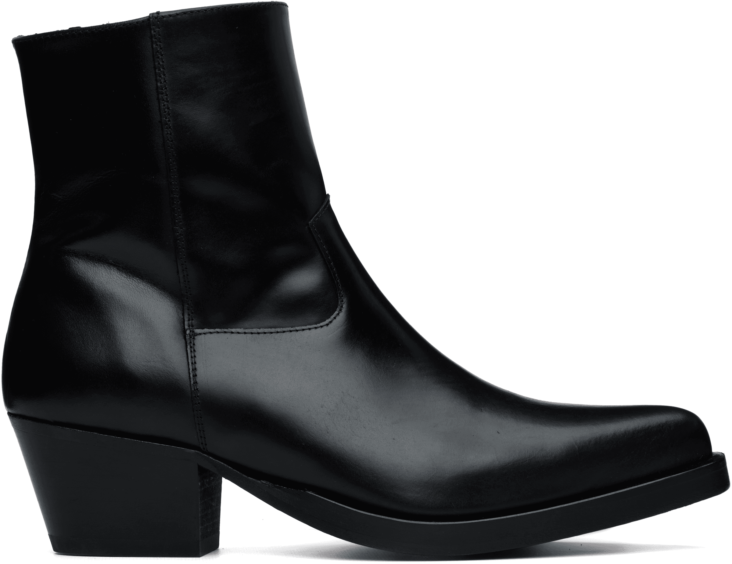 Black Western Boots - Image 1