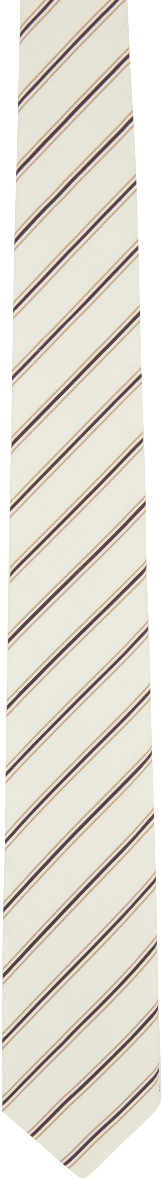 Off-White Rayée Tie - Image 1