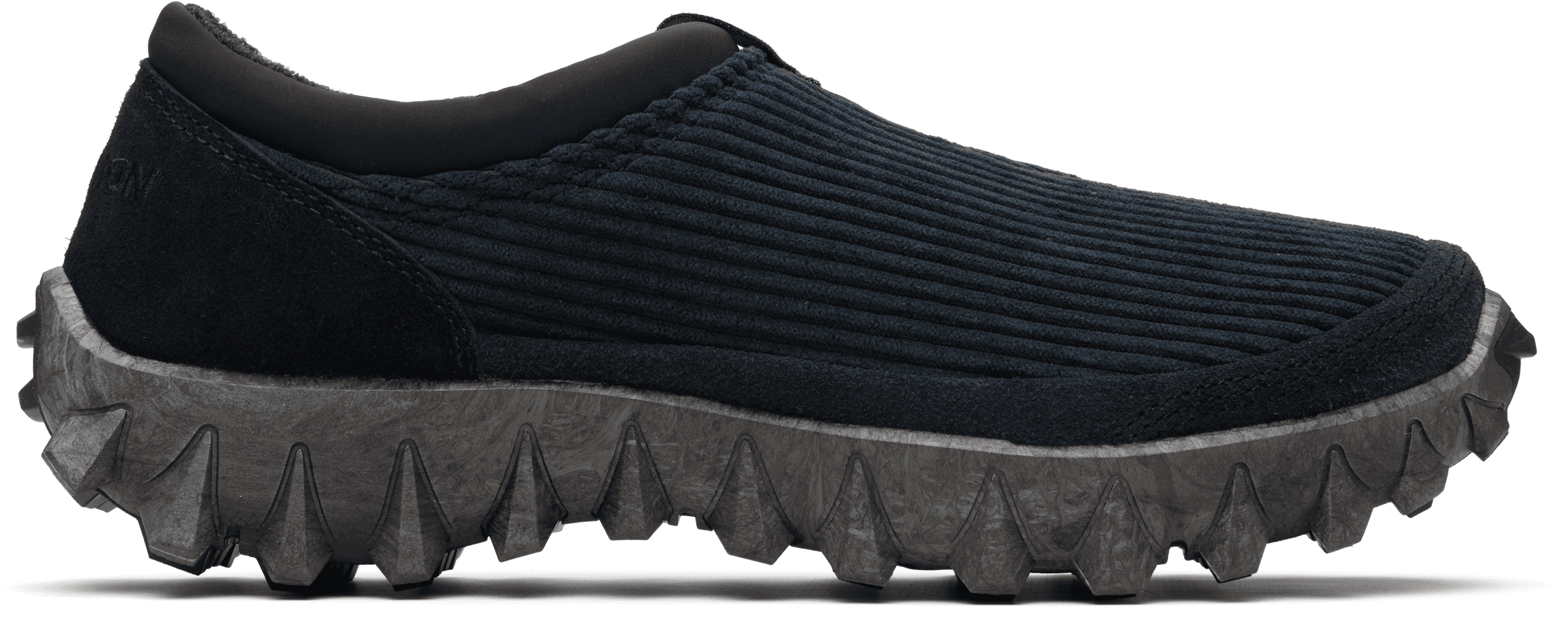 Black SnowClog Corduroy Sneakers - Image 1
