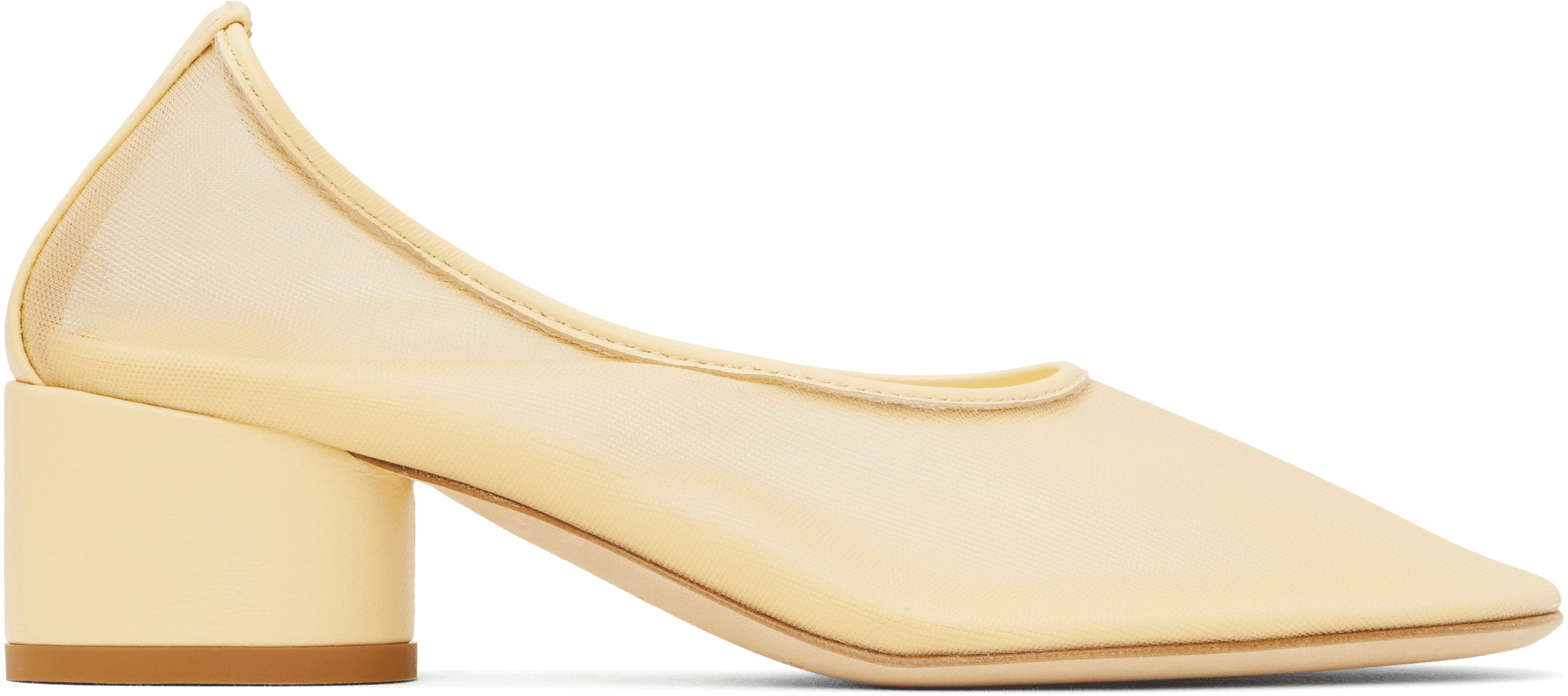 Yellow Balla Pump Heels - Image 1
