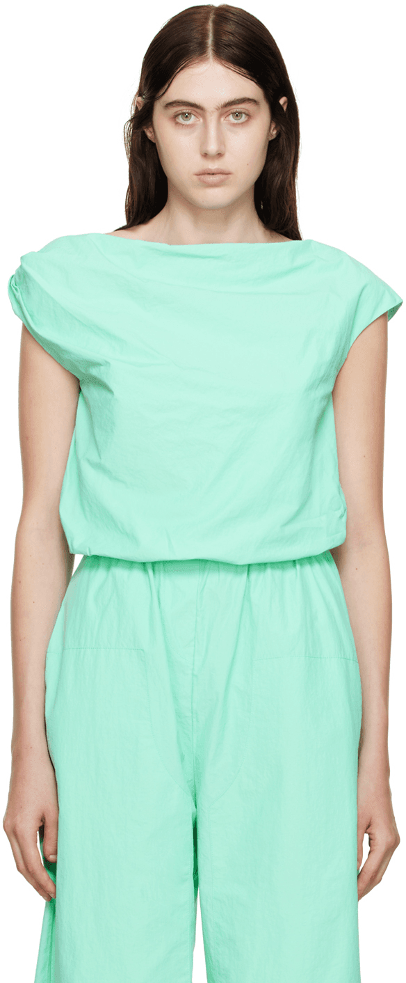 SSENSE Exclusive Blue Alice Blouse - Image 1