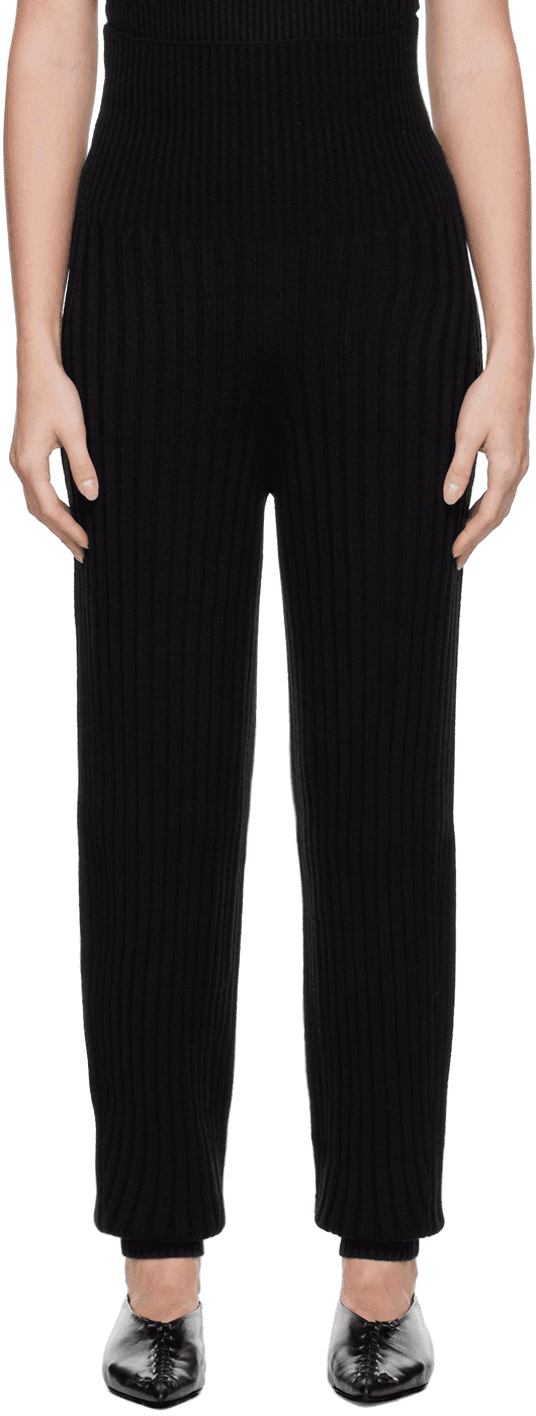 Black Den Seamless Lounge Pants - Image 1