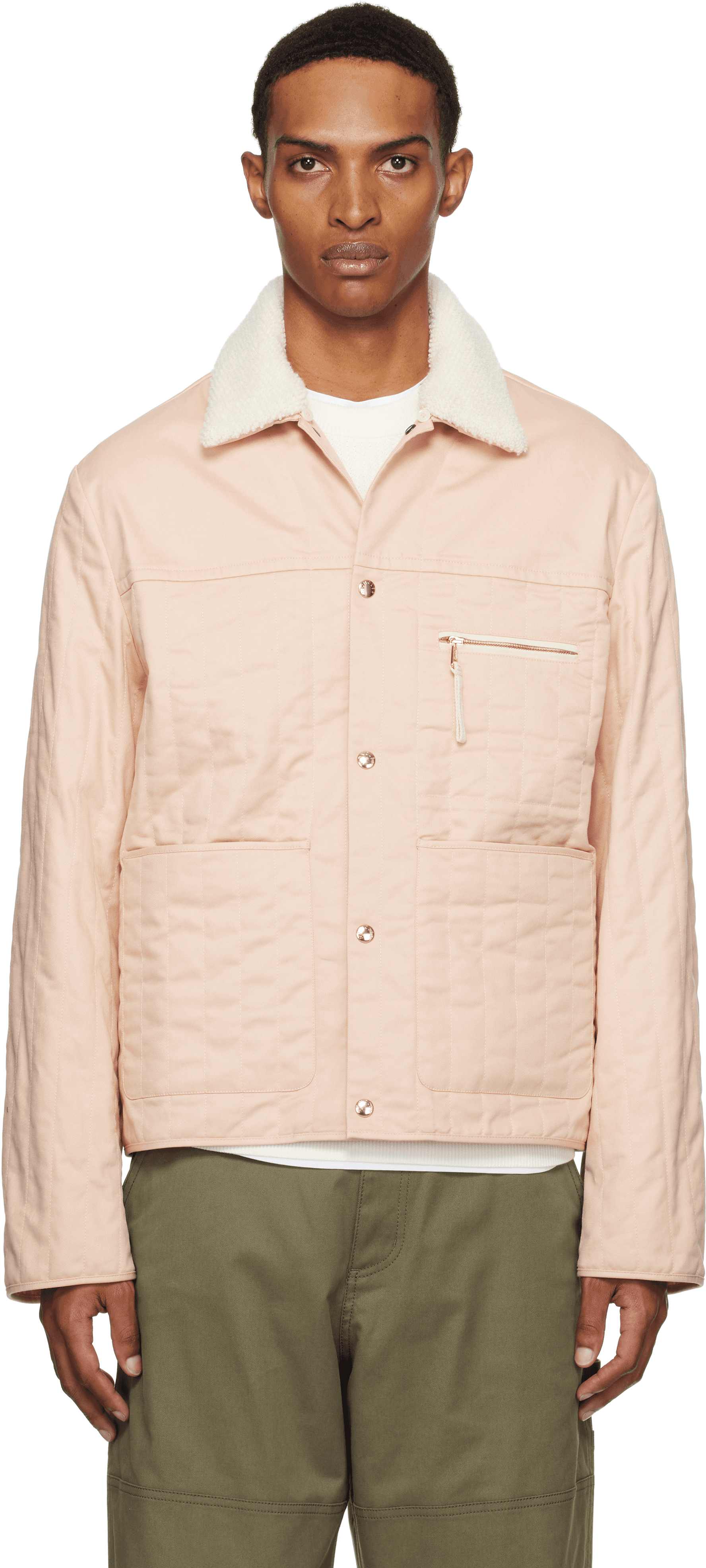 Moncler x Gilga Farm Pink Kishus Jacket - Image 1