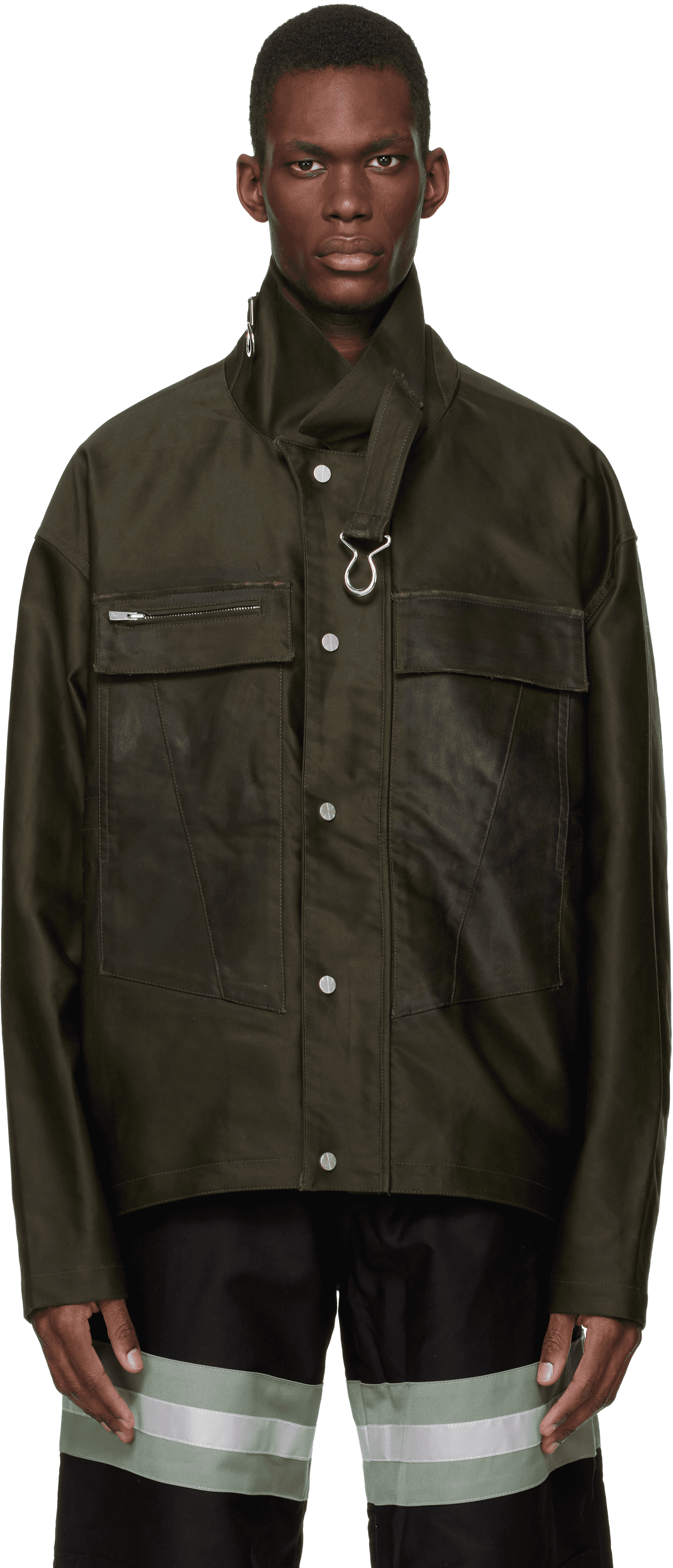 Khaki FF Bunker Jacket - Image 1