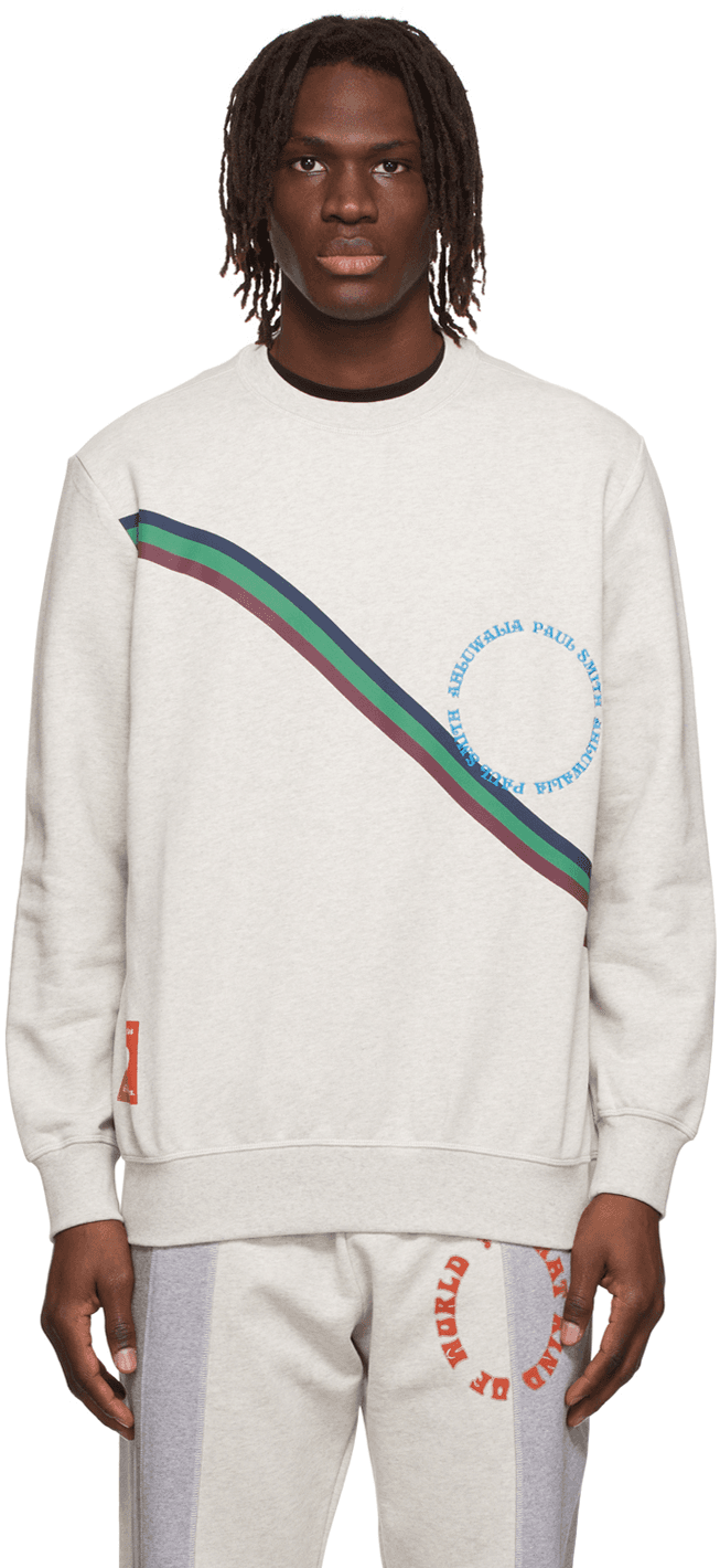 SSENSE Exclusive Grey Sweatshirt - Image 1
