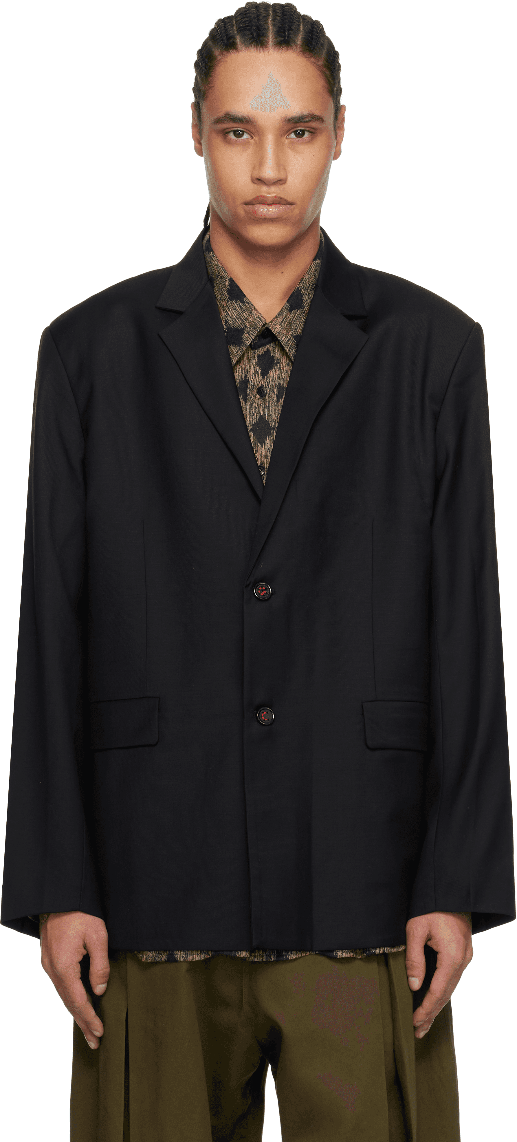 Black Figure Blazer - Image 1