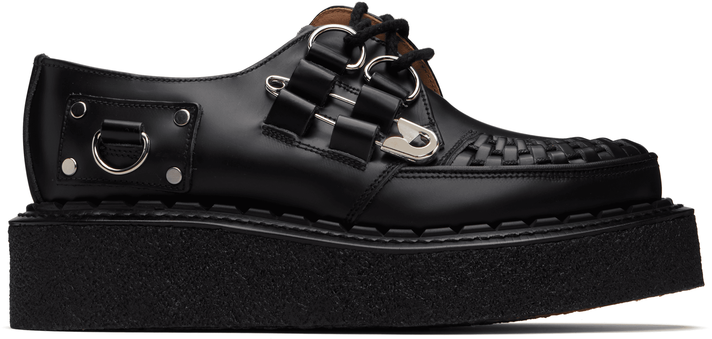 Black Safety Pin Skipton Derbys - Image 1