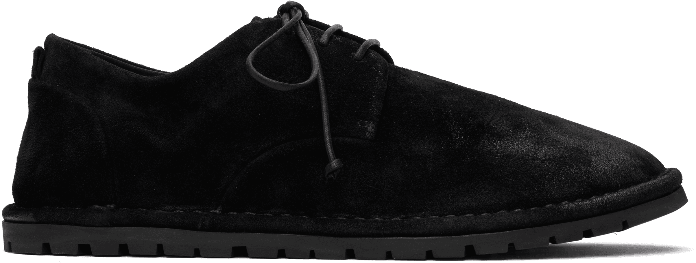 Black Sancrispa Leather Derbys - Image 1