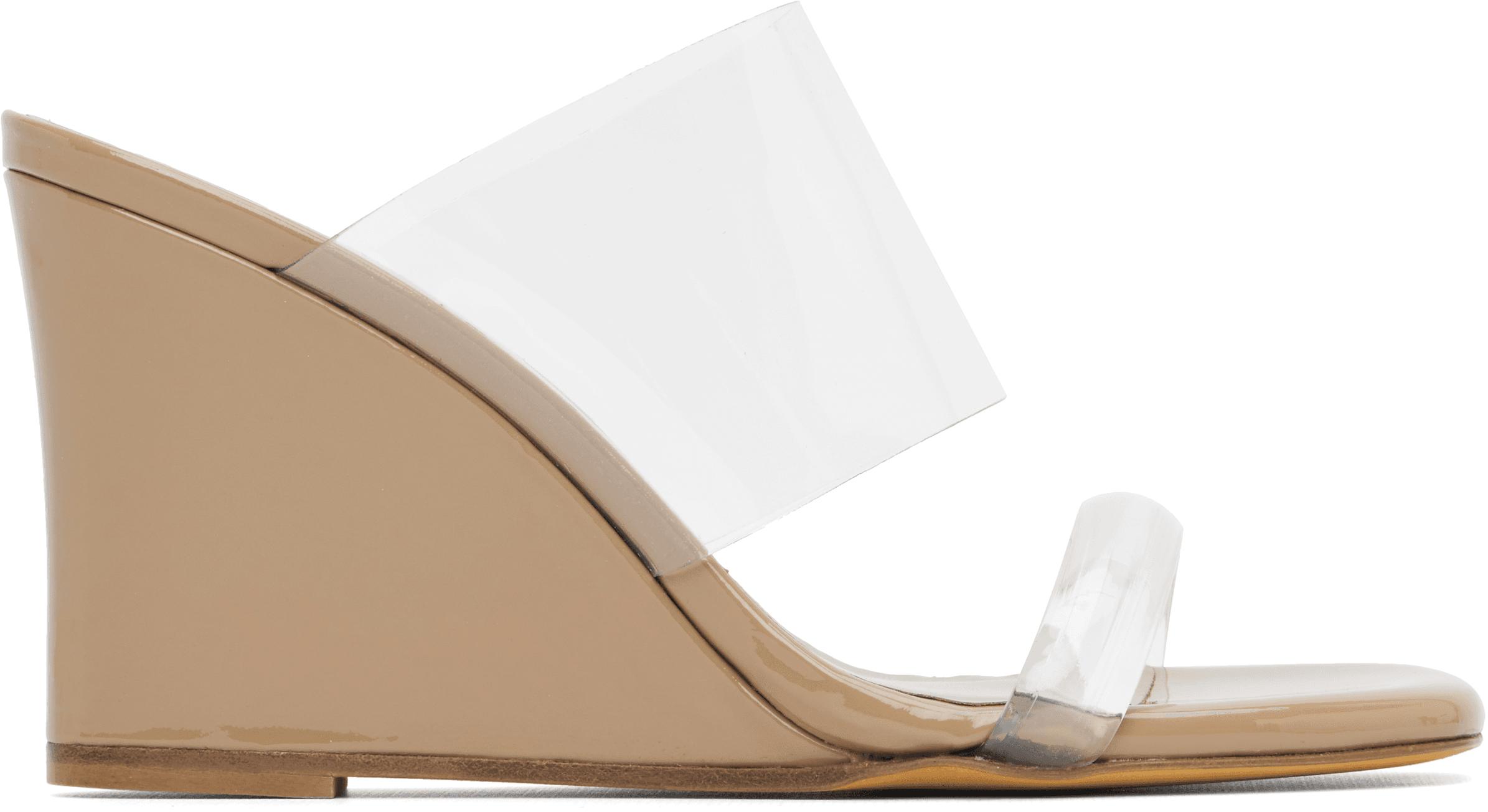 Brown Olympia Wedge Heeled Sandals - Image 1