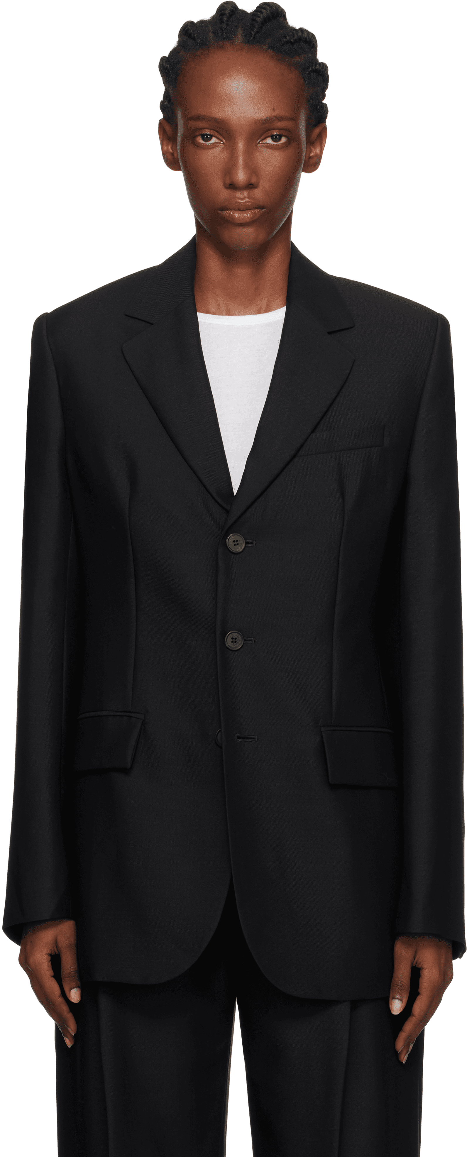 Black Light Longline Blazer - Image 1