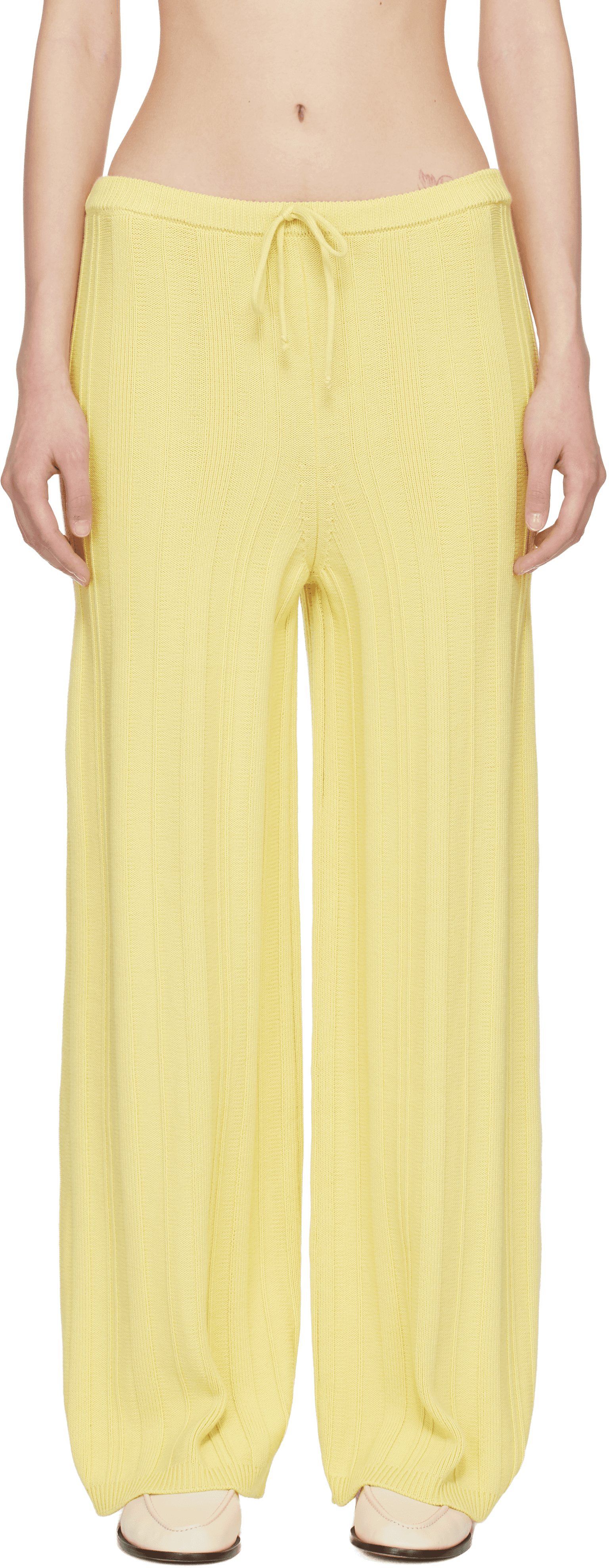 Yellow Crewdson Lounge Pants - Image 1