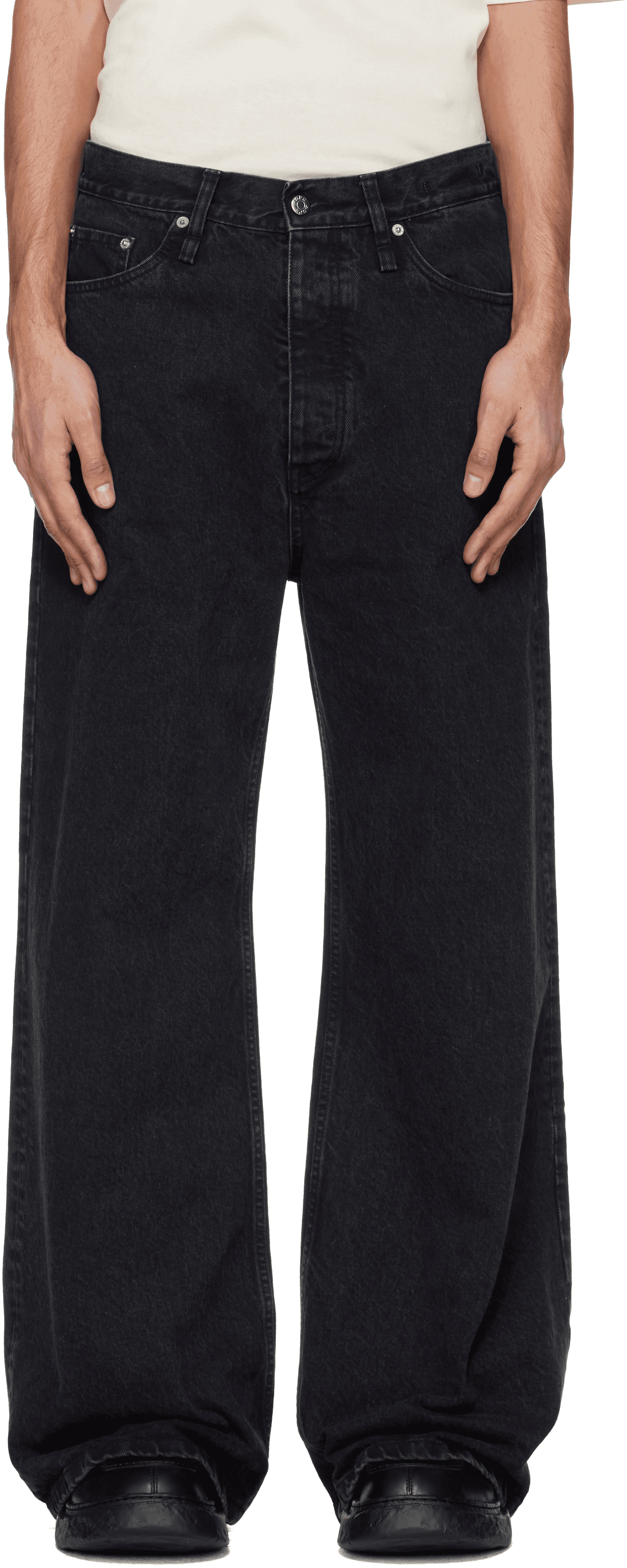 Black Skid Jeans - Image 1