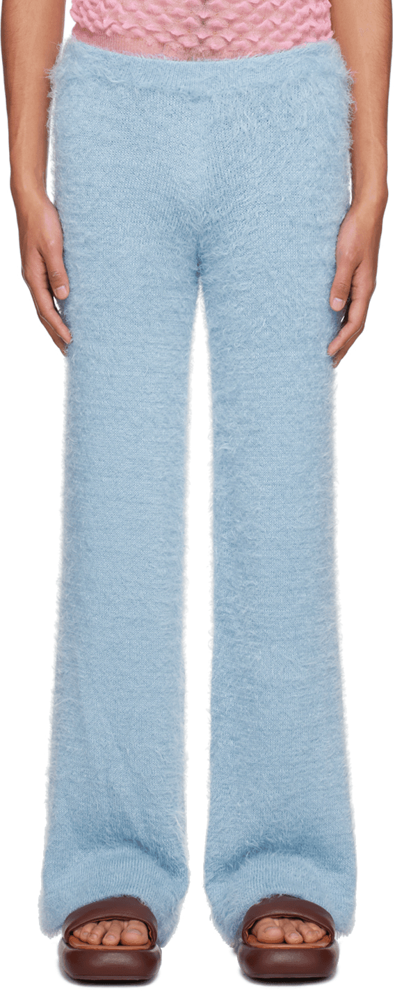 SSENSE Exclusive Blue Mammoth Lounge Pants - Image 1