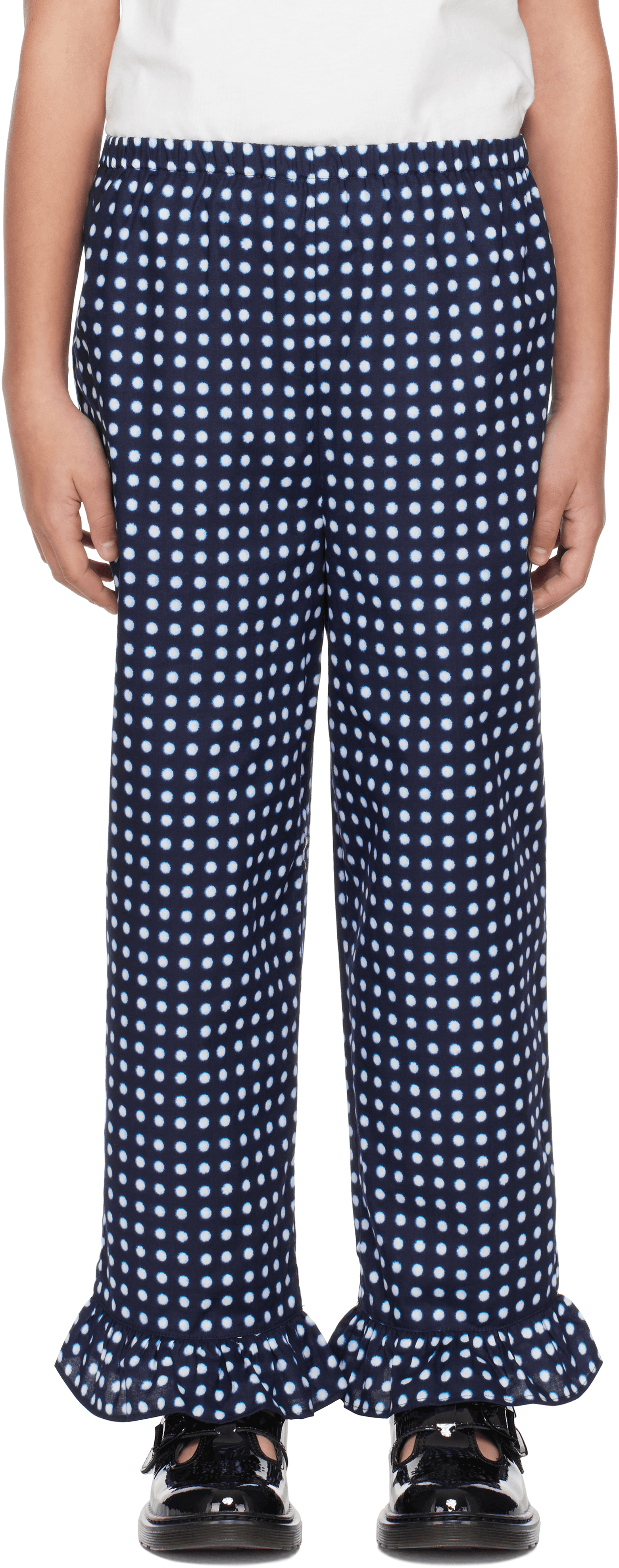 SSENSE Exclusive Kids Navy Moe Trousers - Image 1