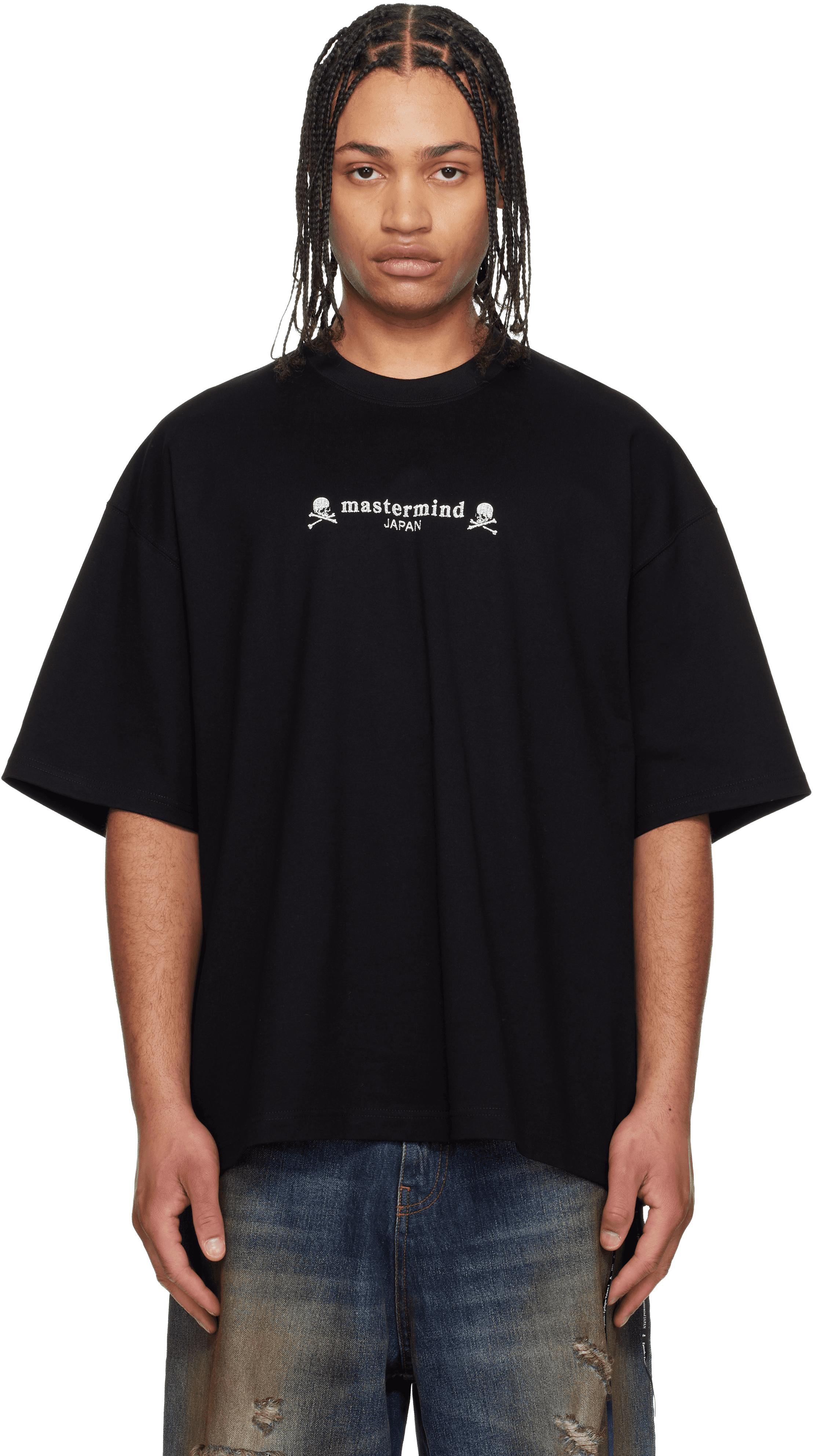 Black OG Embroidery-Ish T-shirt - Image 1
