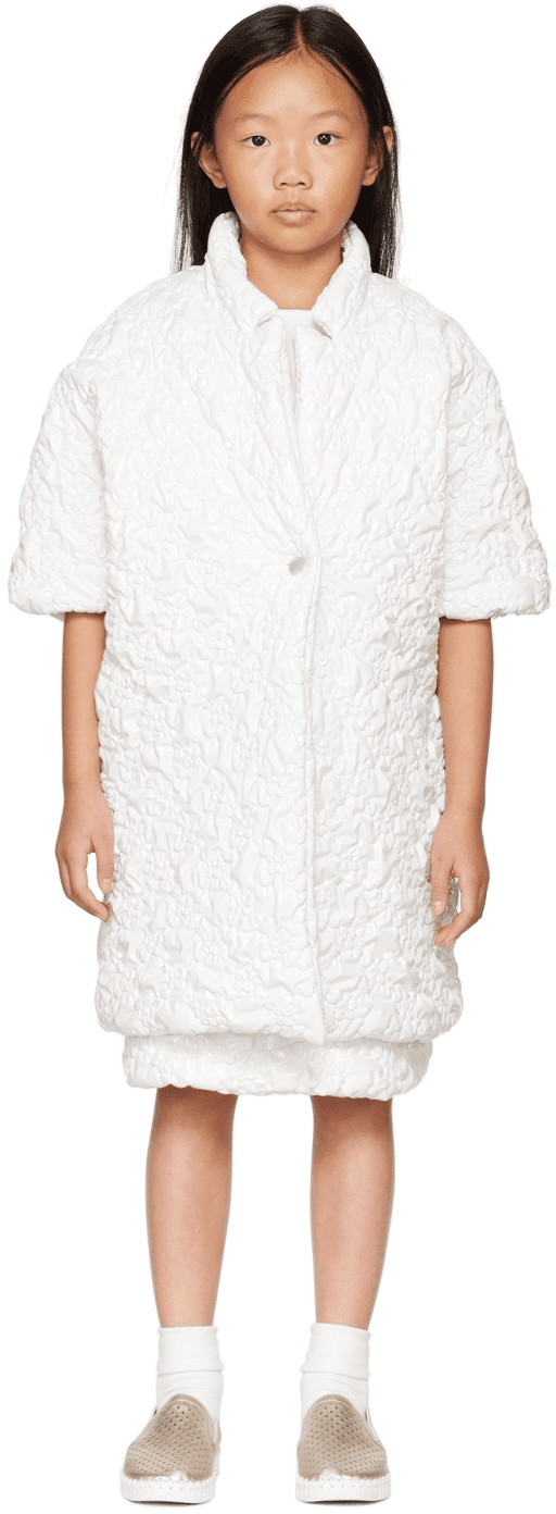 Kids White Bubble Shirt - Image 1