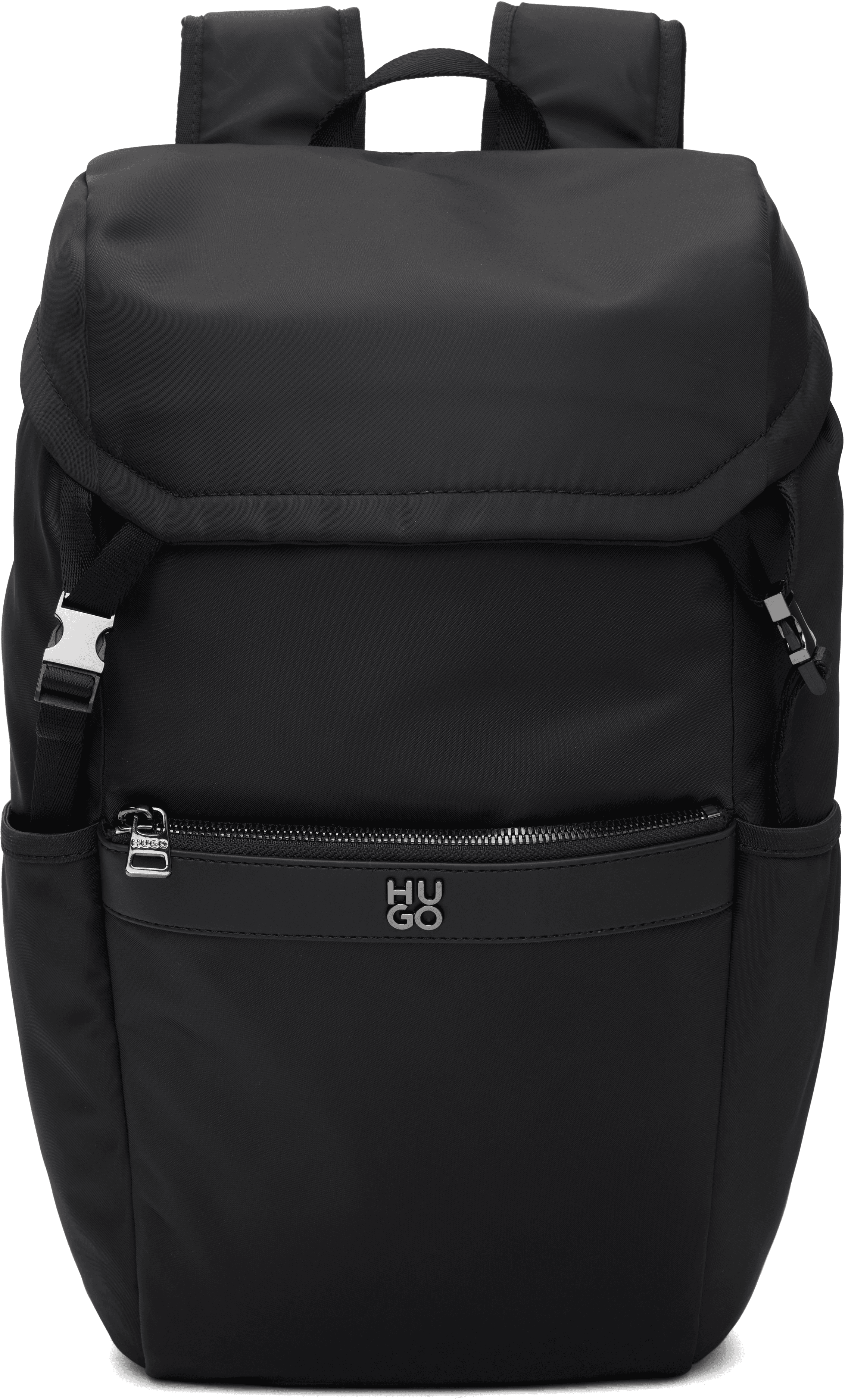 Black Twill Backpack - Image 1