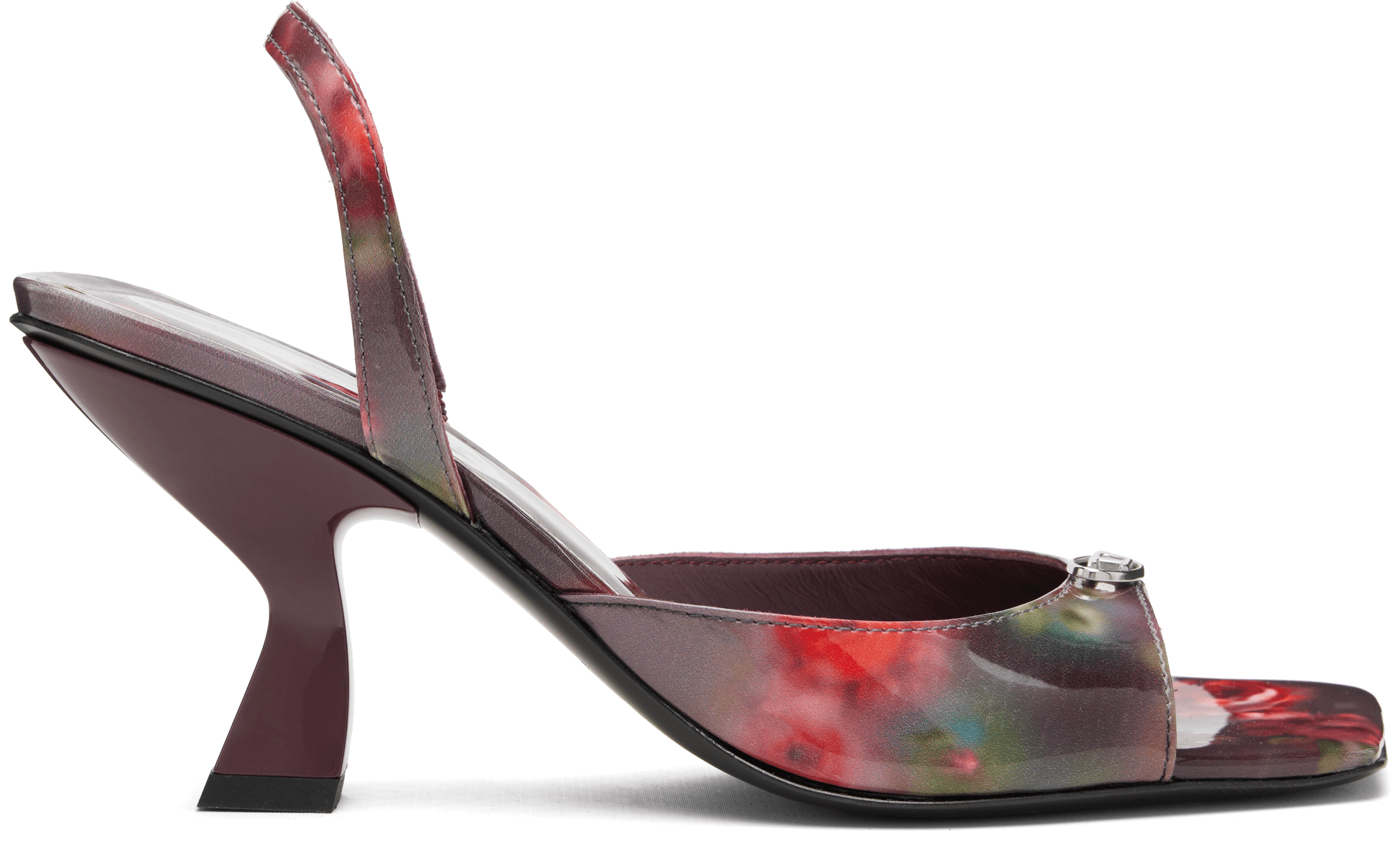 Purple D-Amber 75 Heeled Sandals - Image 1