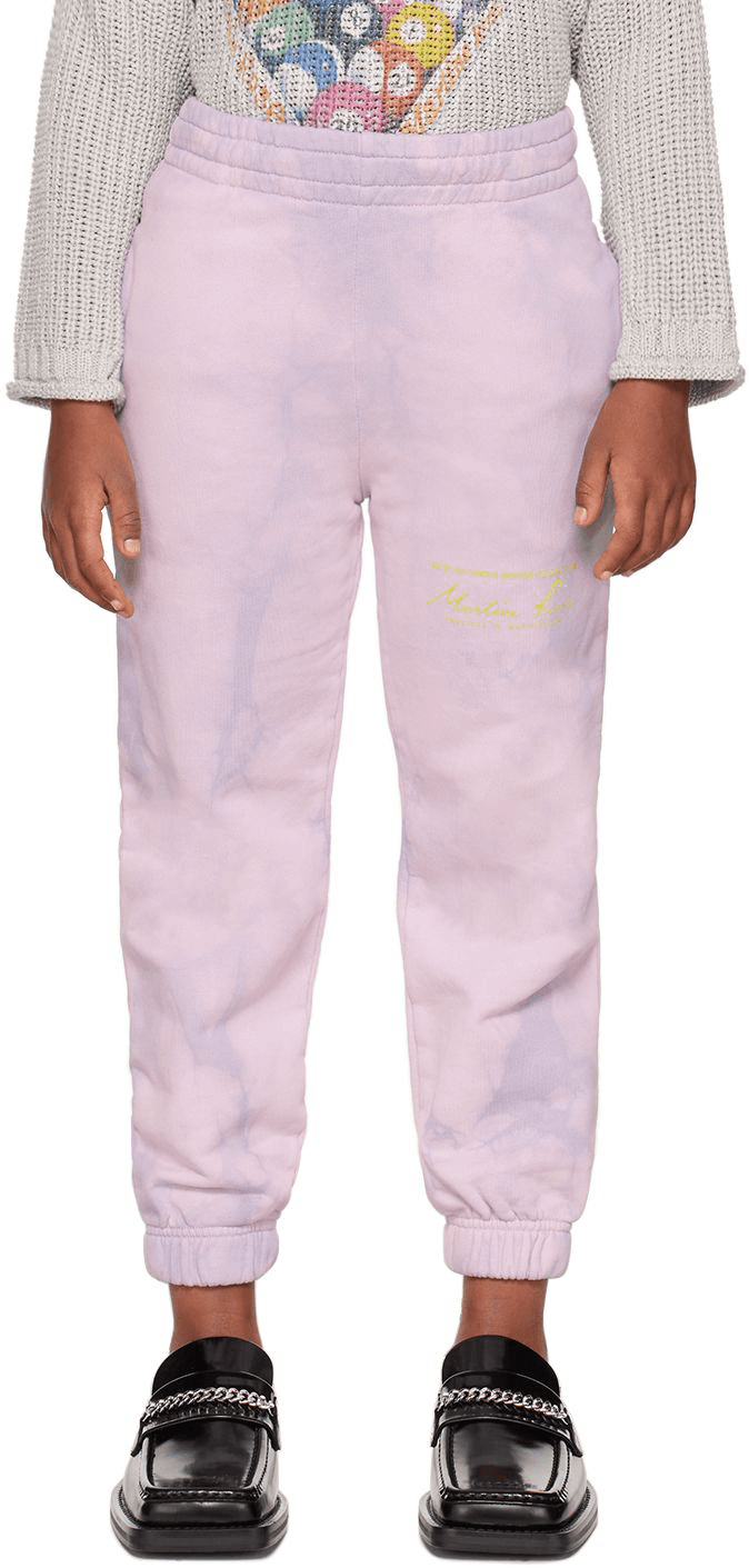 SSENSE Exclusive Kids Purple Lounge Pants - Image 1