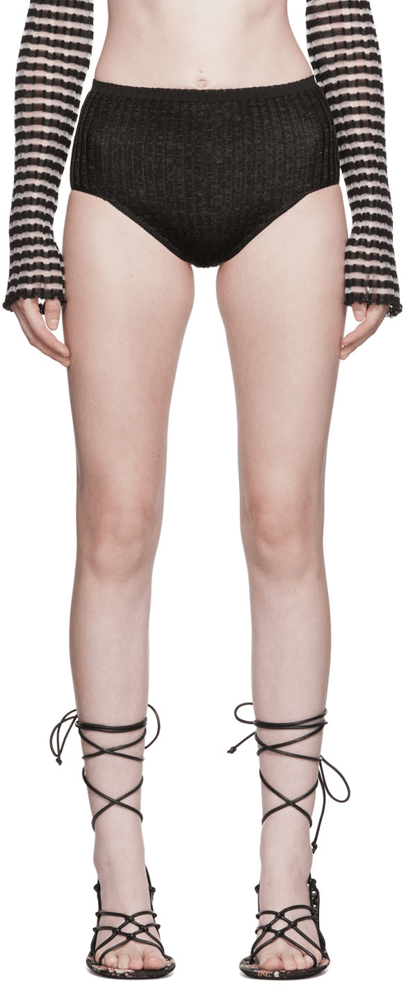 Black Emma Briefs - Image 1