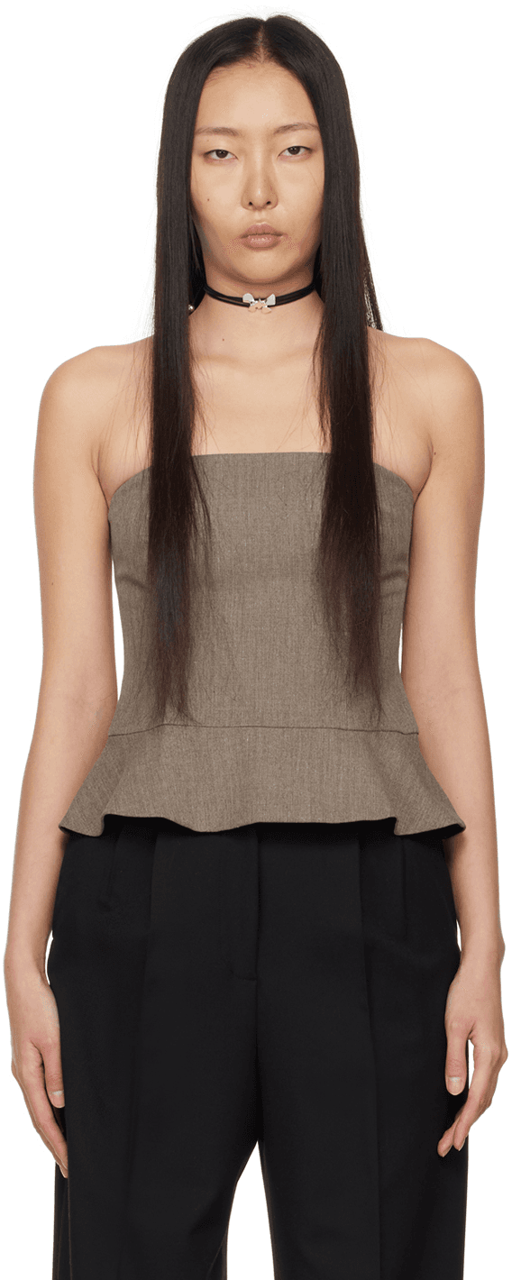 Brown Francis Tank Top - Image 1