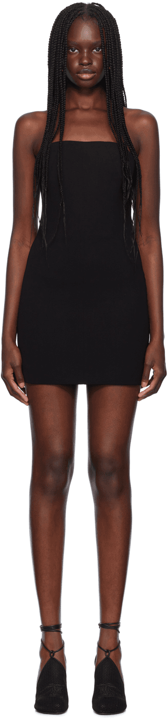 Black Stell Minidress - Image 1