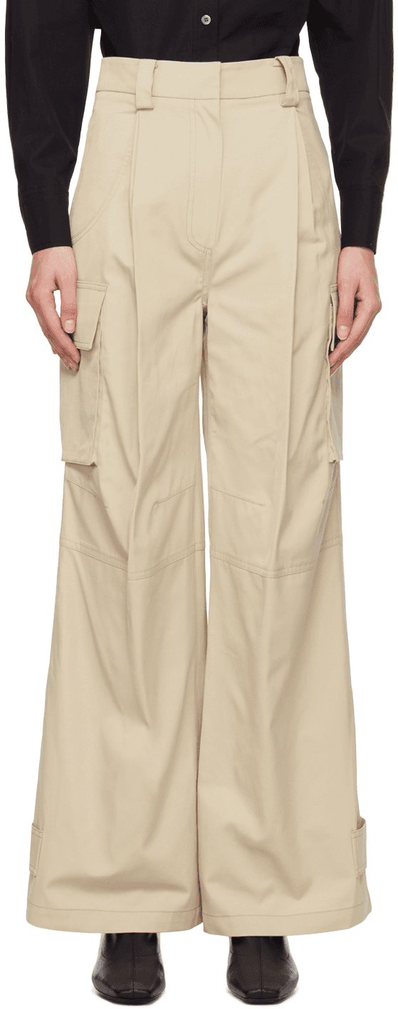 Beige Cargo Pant - Image 1