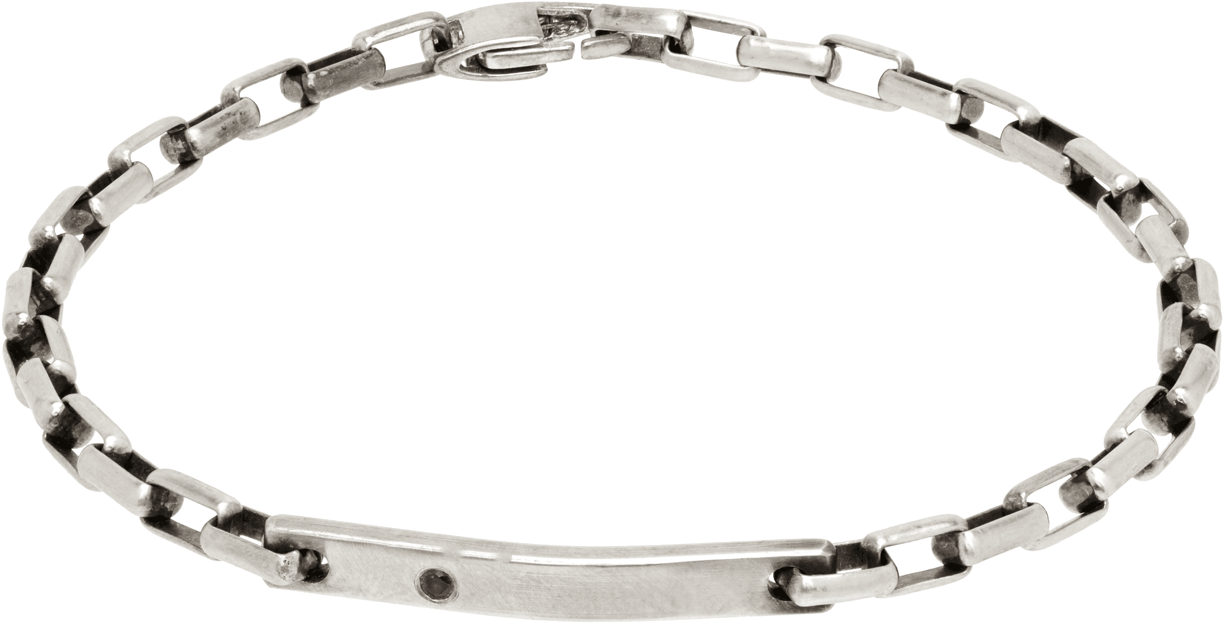 Box Link Bar Bracelet - Image 1