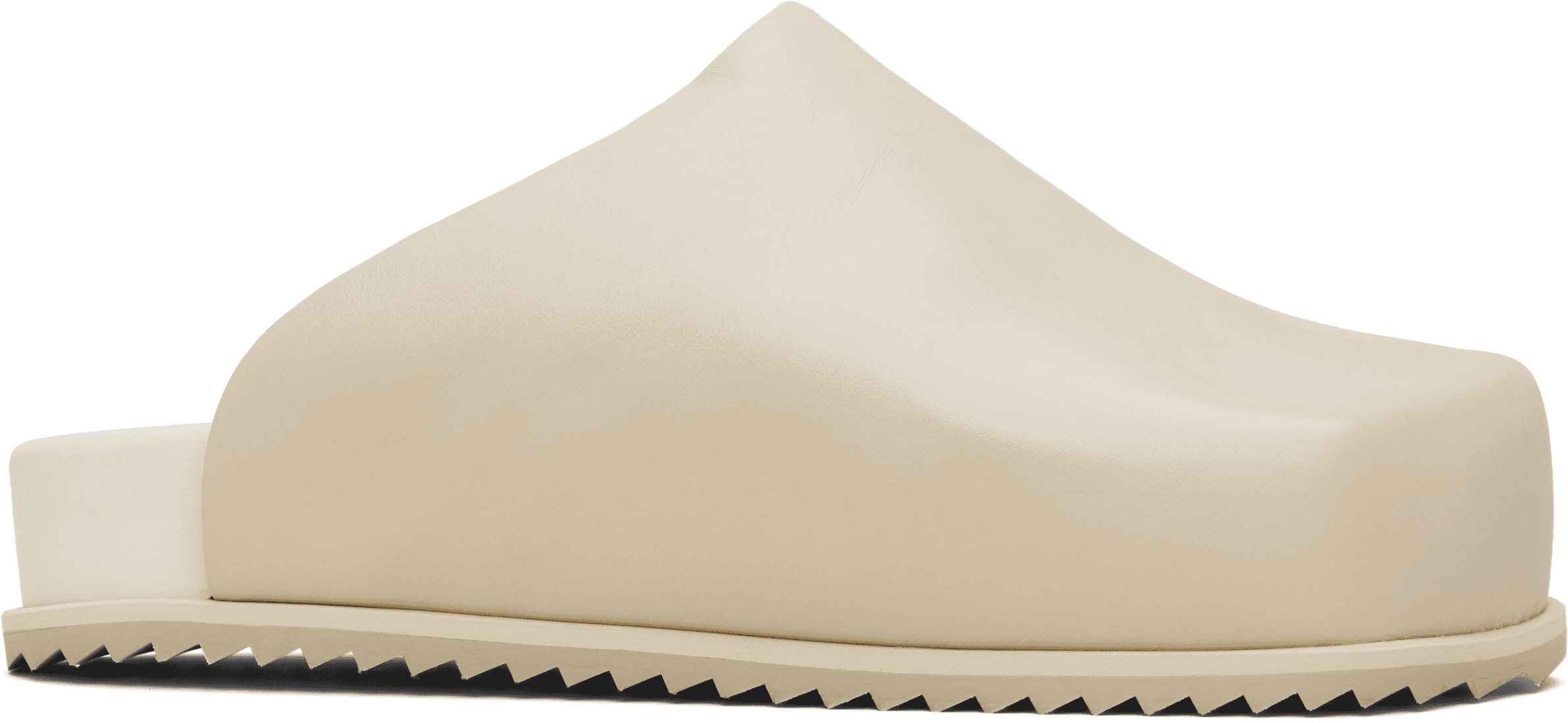 Beige Truck Slide Loafers - Image 1